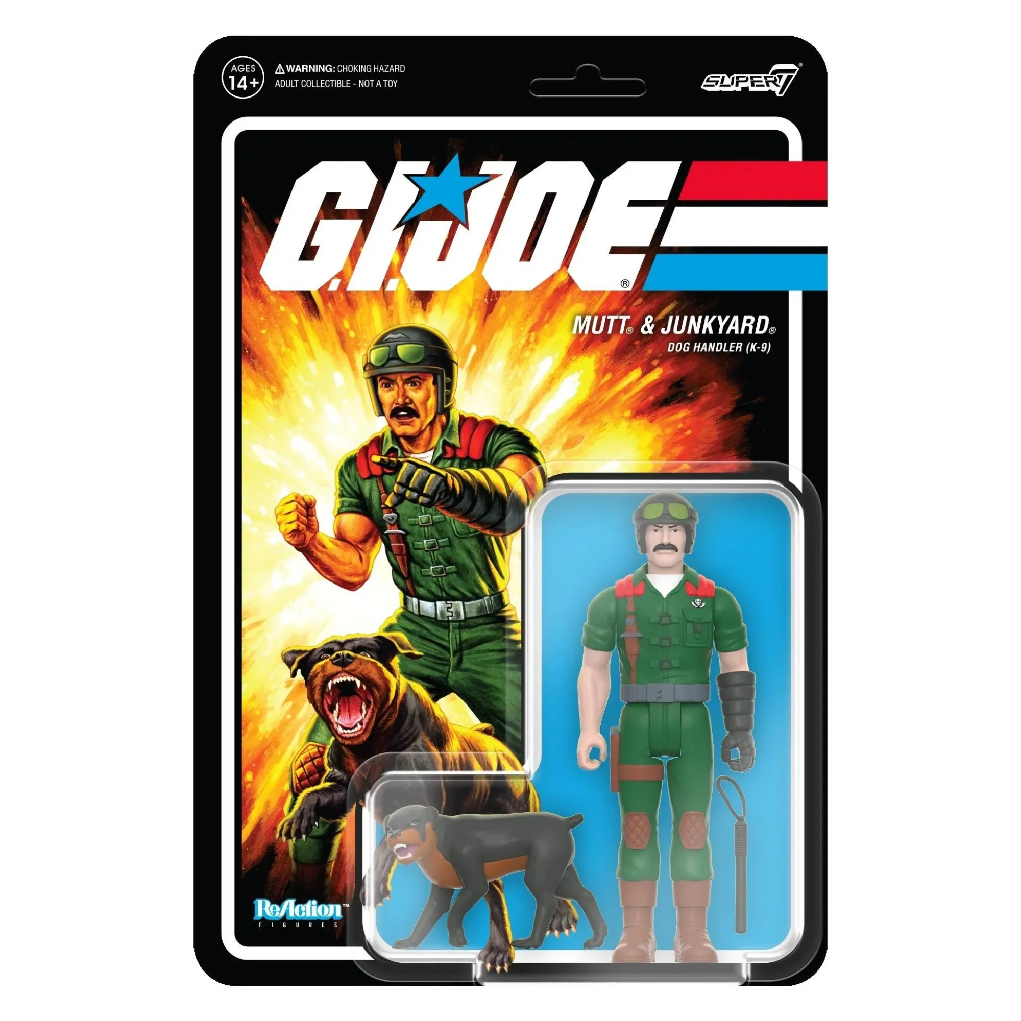 Super7 Reaction | ReAction G.I. Joe<G.I. Joe ReAction Action Figure Wave 5 - Mutt & Junkyard