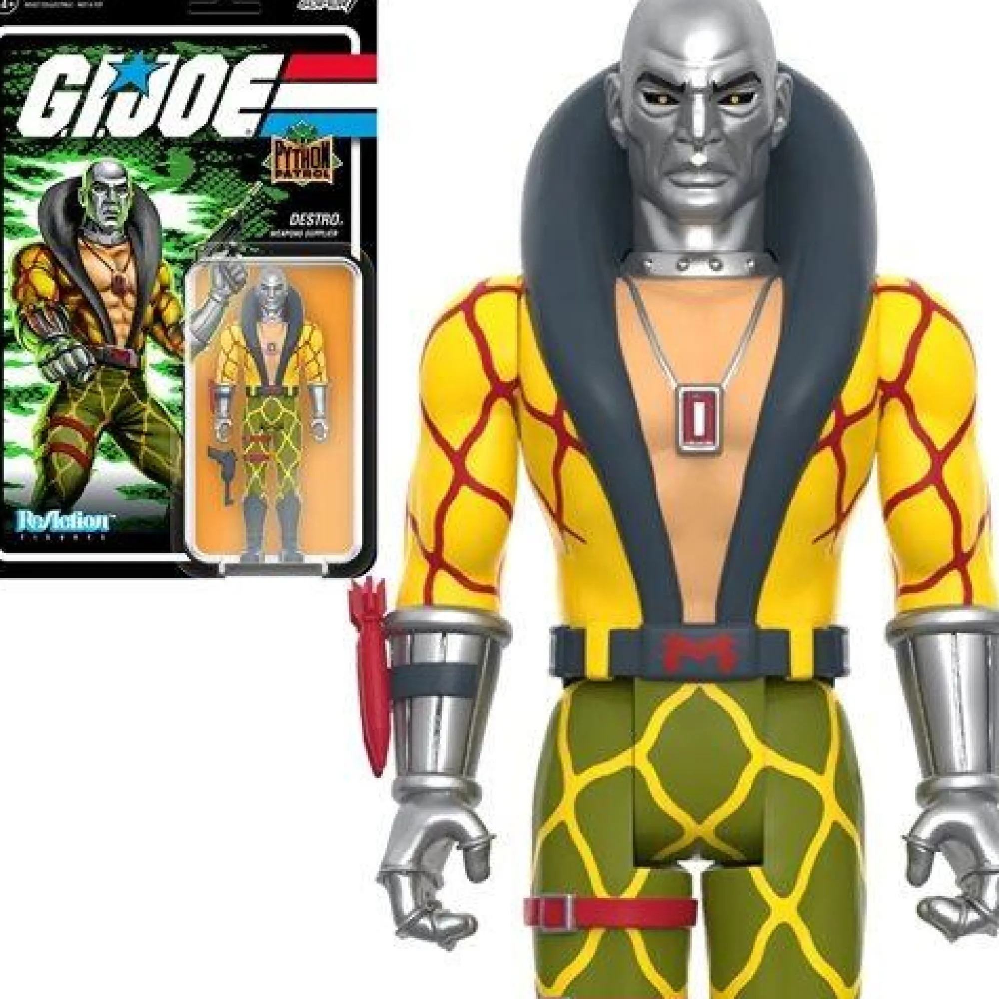 Super7 Reaction | ReAction G.I. Joe<G.I. Joe ReAction Action Figure Wave 6 - Python Patrol Destro