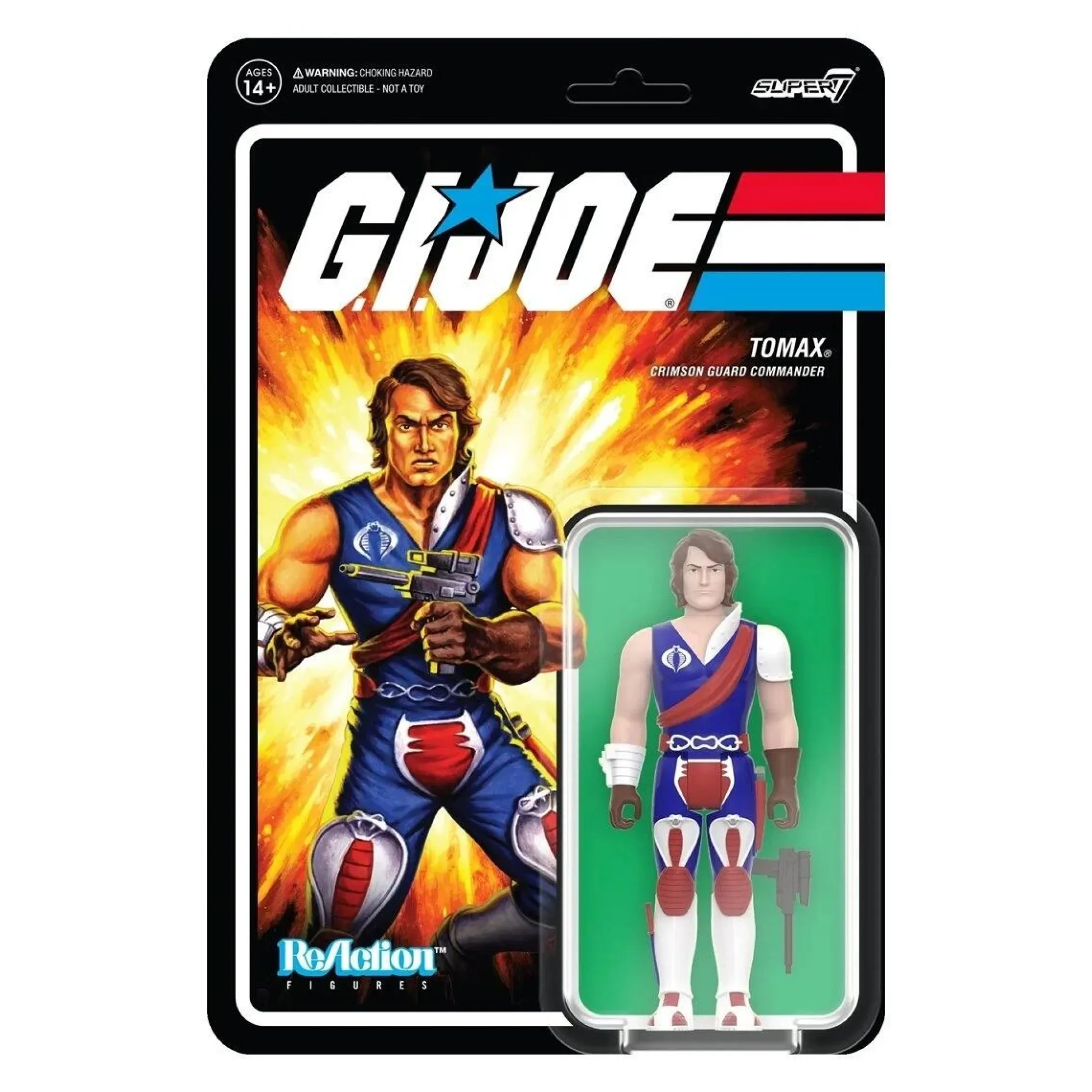 Super7 Reaction | ReAction G.I. Joe<G.I. Joe ReAction Action Figure Wave 5 - Tomax