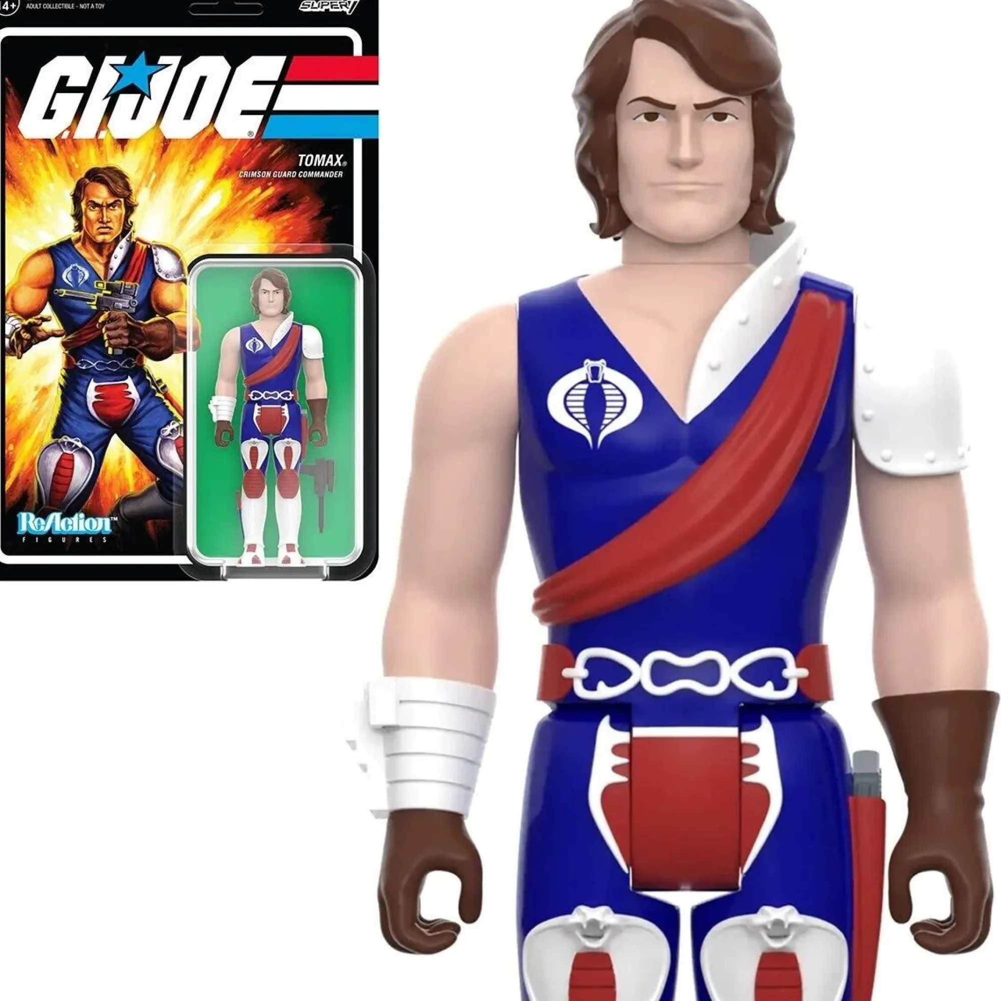 Super7 Reaction | ReAction G.I. Joe<G.I. Joe ReAction Action Figure Wave 5 - Tomax