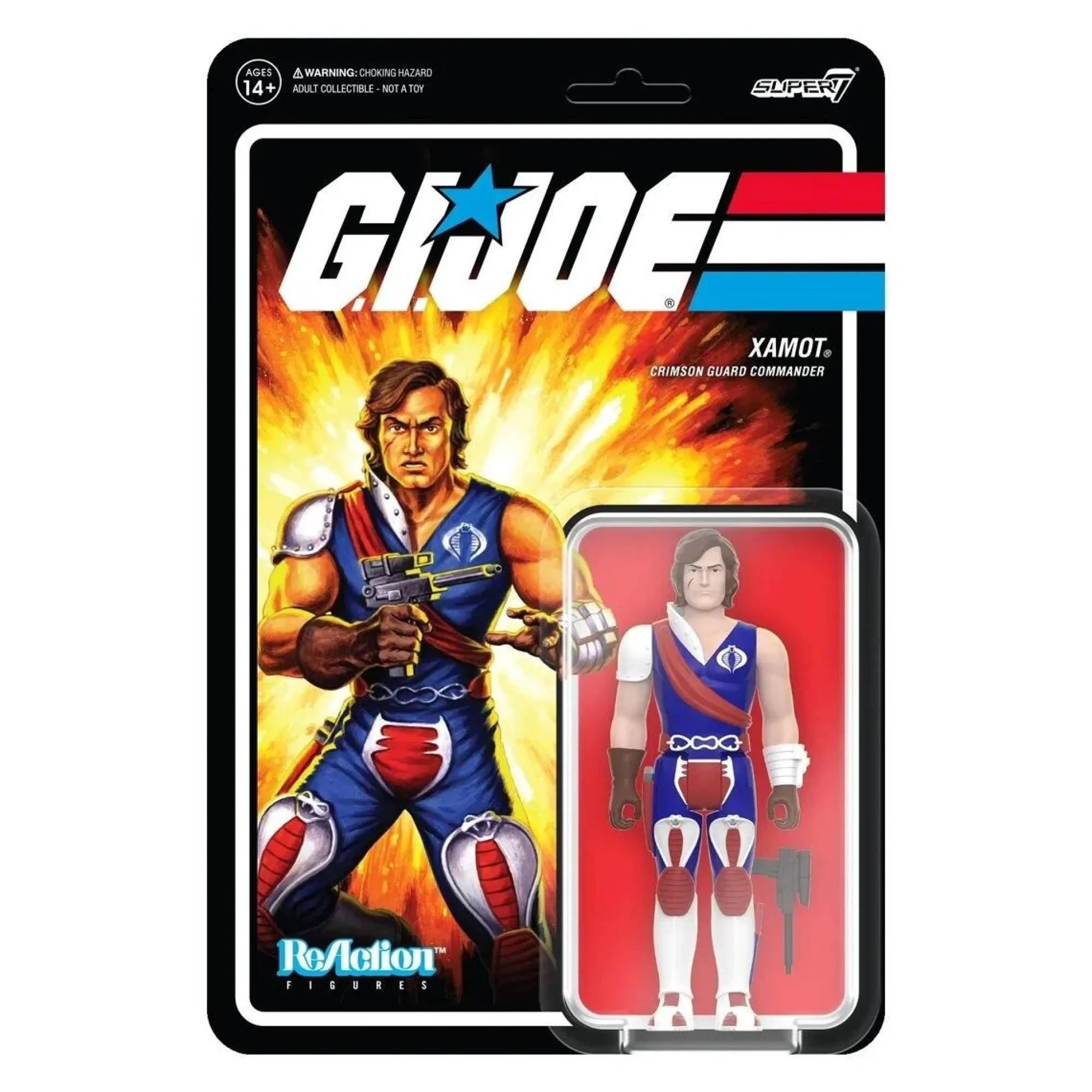 Super7 Reaction | ReAction G.I. Joe<G.I. Joe ReAction Action Figure Wave 5 - Xamot