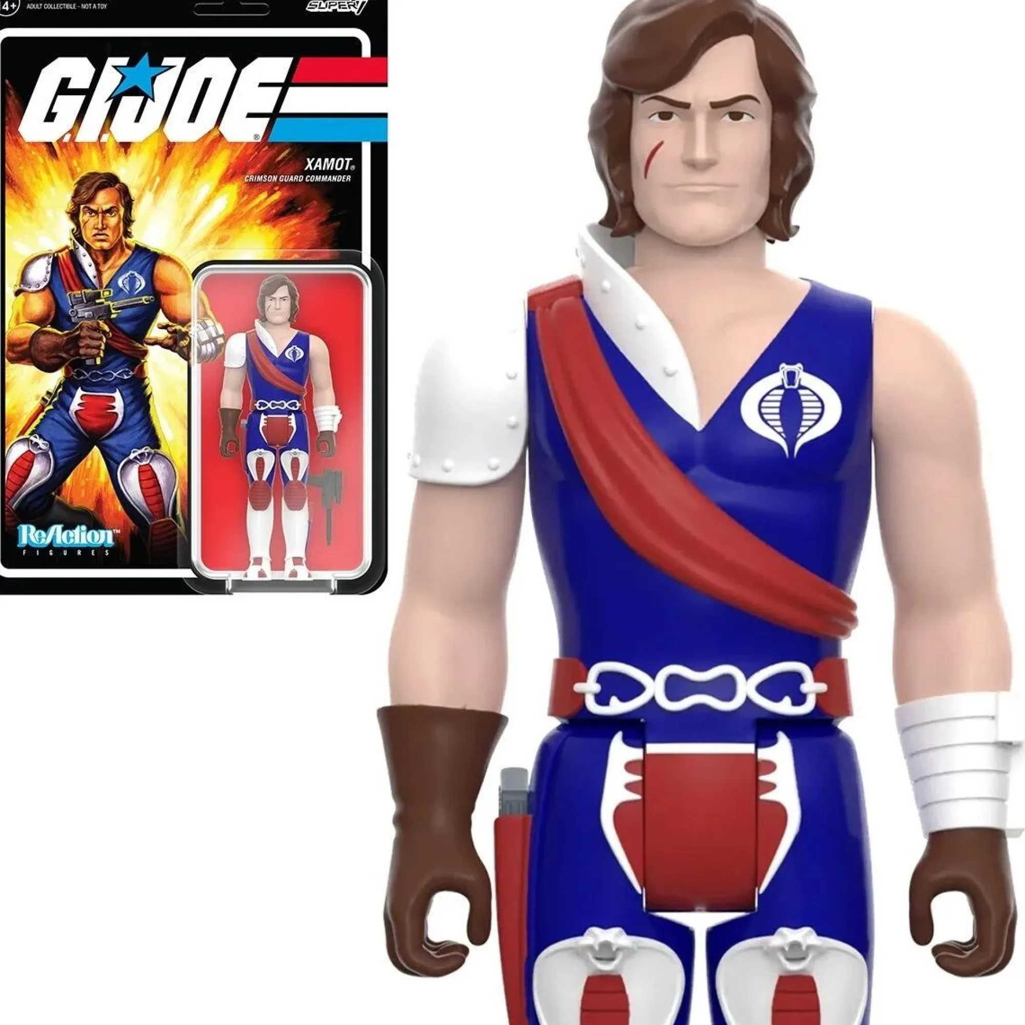 Super7 Reaction | ReAction G.I. Joe<G.I. Joe ReAction Action Figure Wave 5 - Xamot