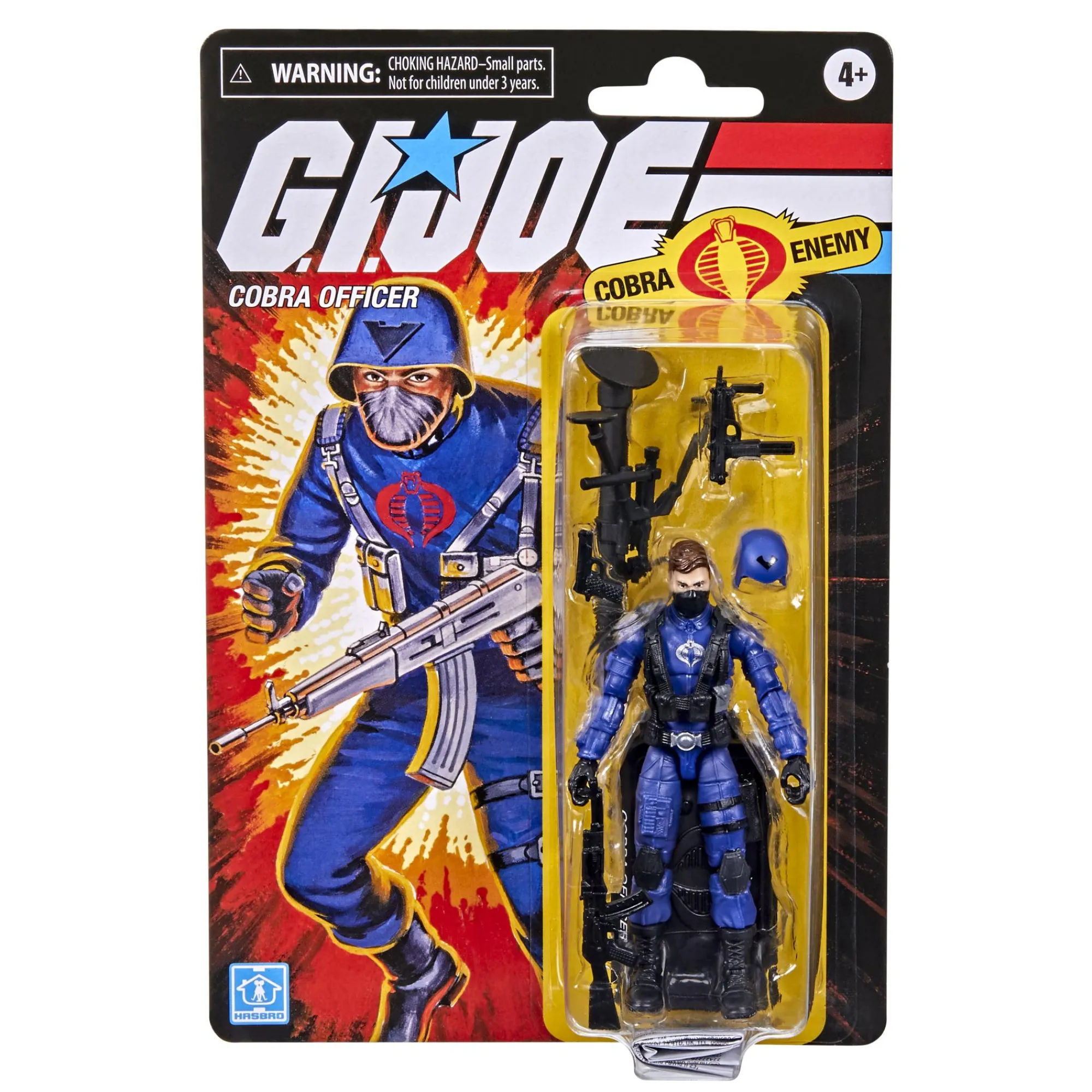 Hasbro G.I. Joe Retro Series<GI Joe Retro 3.75 Inch Scale Action Figure - Cobra Officer