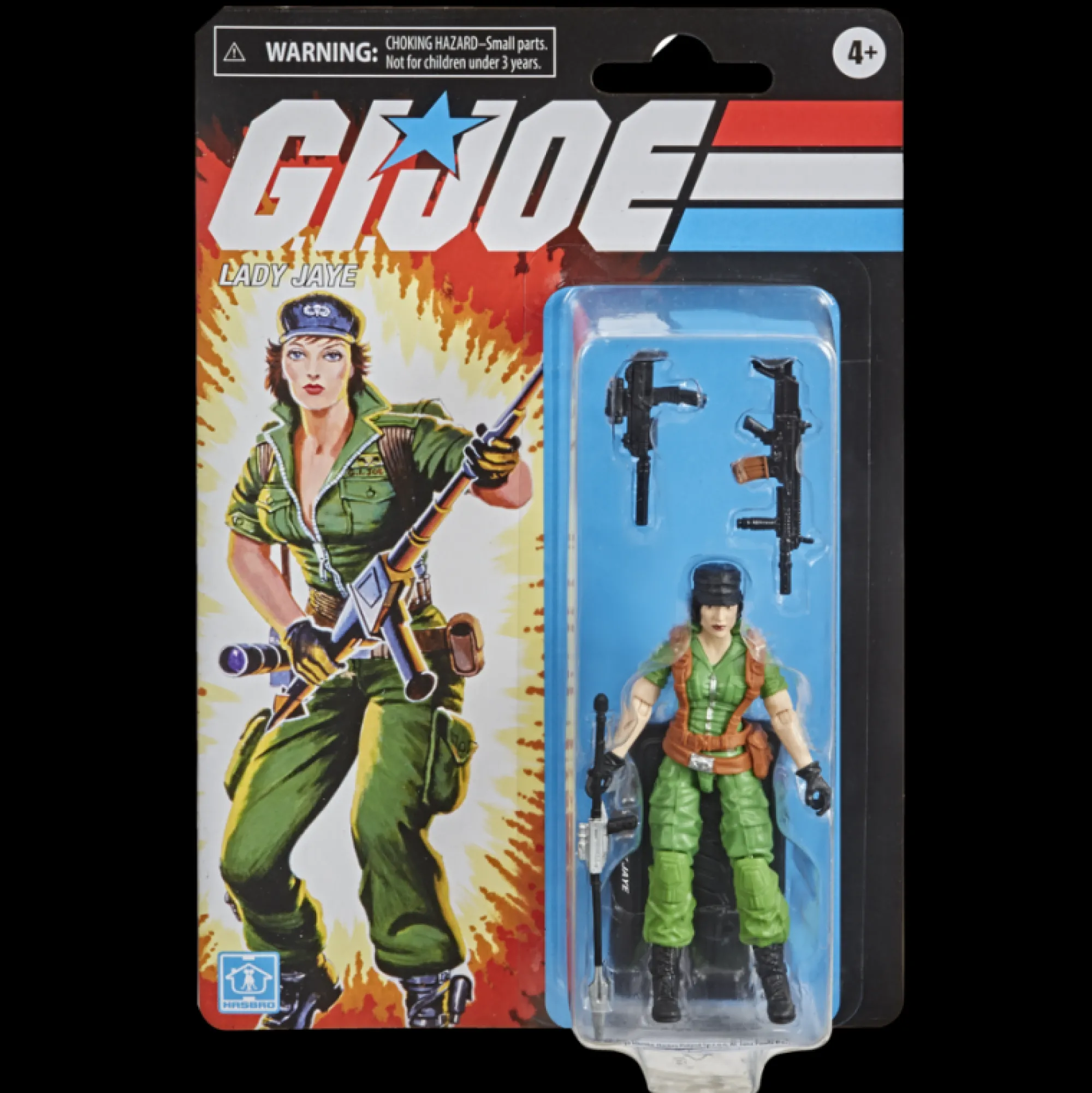 Hasbro G.I. Joe Retro Series<GI Joe Retro 3.75 Inch Scale Action Figure - Lady Jaye