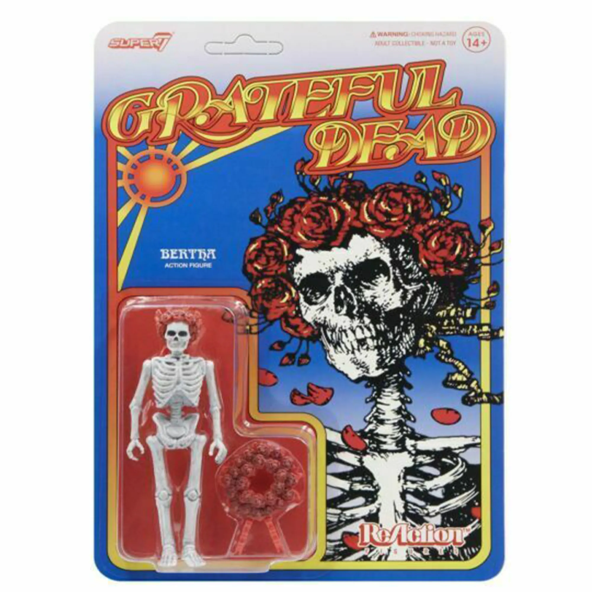 Super7 Reaction | Music<Grateful Dead ReAction Action Figure - Bertha