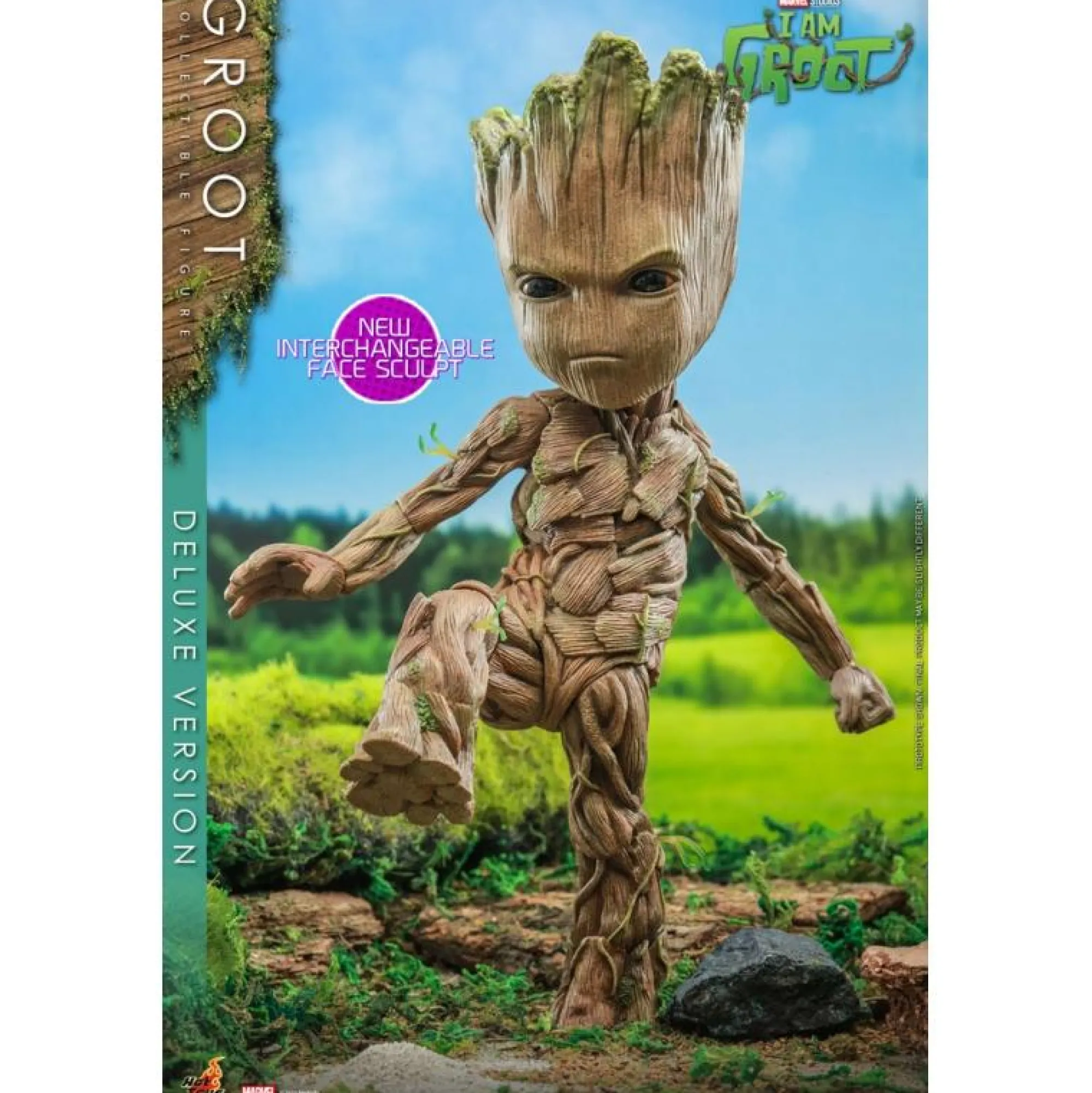 Hot Toys Marvel Hot Toys/sideshow 1/6th Collectibles<Groot (Deluxe) - Marvel Collectibles 1/6 Scale Action Figure