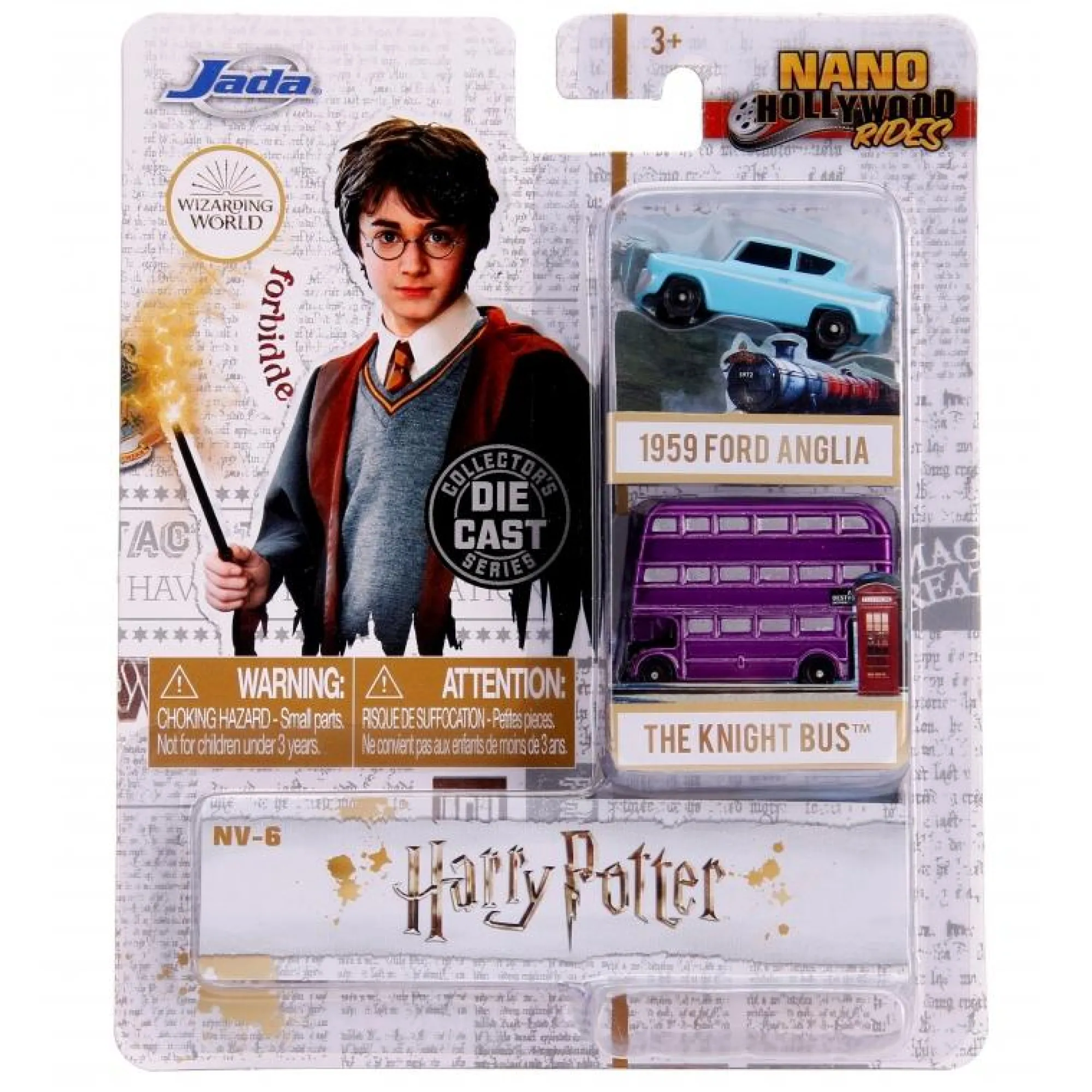 Jada Toys Other<Harry Potter - Nano Hollywood Rides 2 Vehicle Set