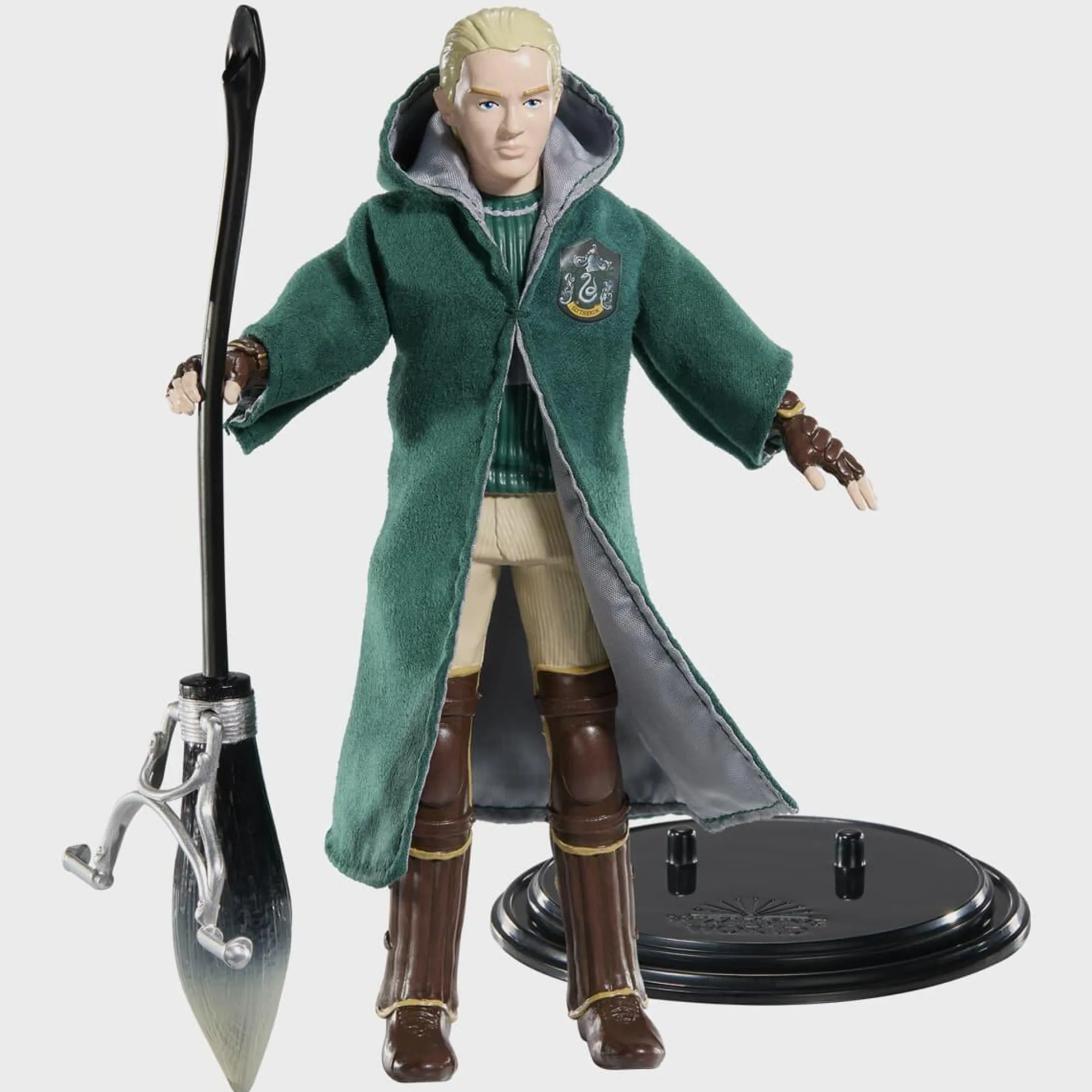 Noble Collection Bendyfigs | Other<Harry Potter Bendyfigs Action Figure - Draco Malfoy (Quidditch)