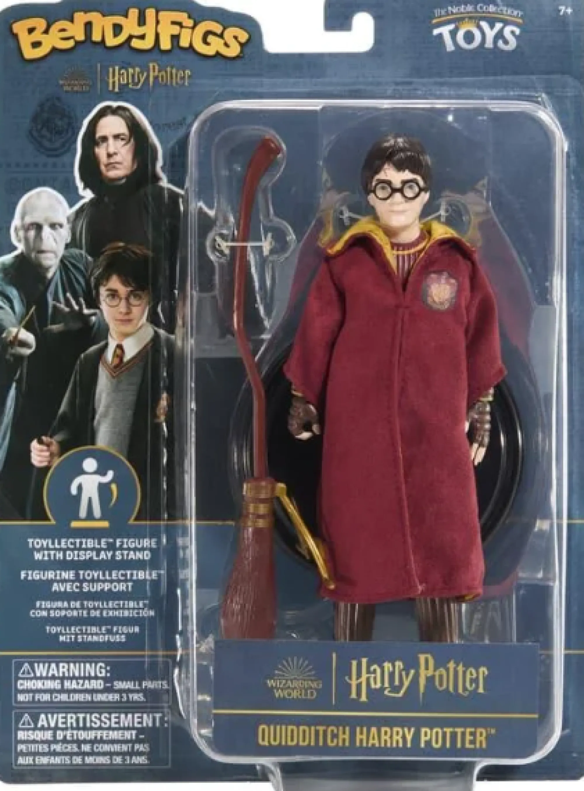 Noble Collection Bendyfigs | Other<Harry Potter Bendyfigs Action Figure - Harry Potter (Quidditch)