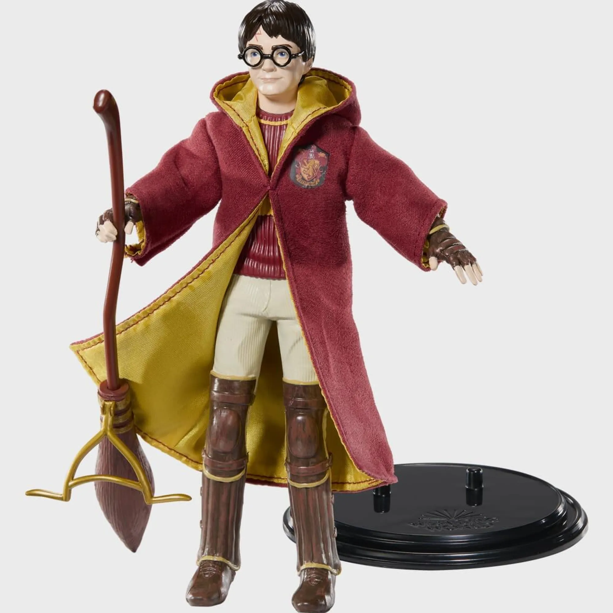 Noble Collection Bendyfigs | Other<Harry Potter Bendyfigs Action Figure - Harry Potter (Quidditch)