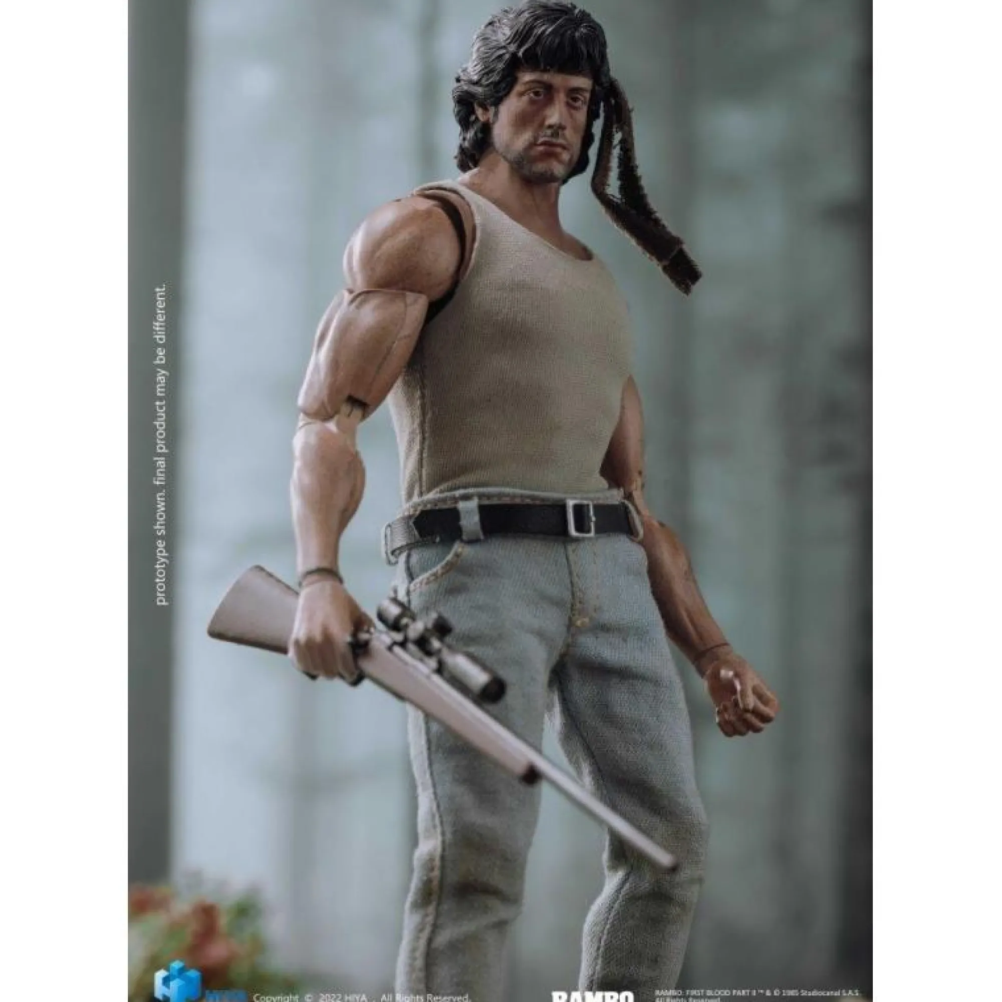 HIYA Miscellaneous<Toys First Blood 1:12 Scale Action Figures - John Rambo