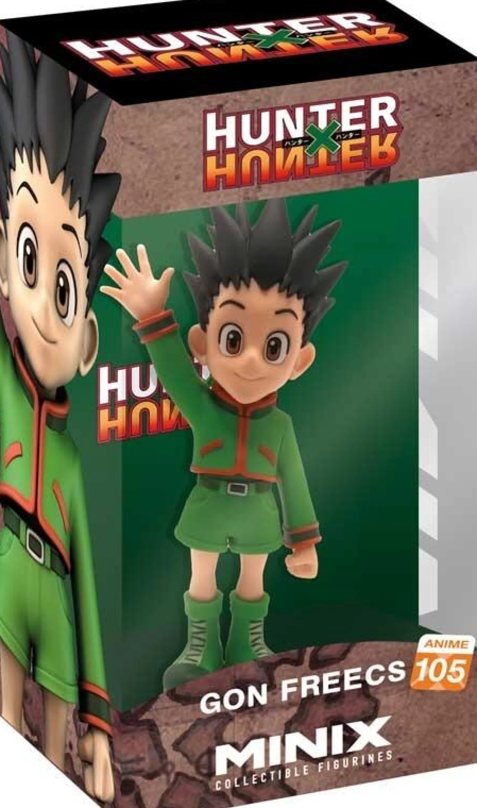 Minix Collectible Figurines Minix Collectible Figurines | Anime<Hunter X Hunter Minix 5 Inch Collectible Figurine - Gon