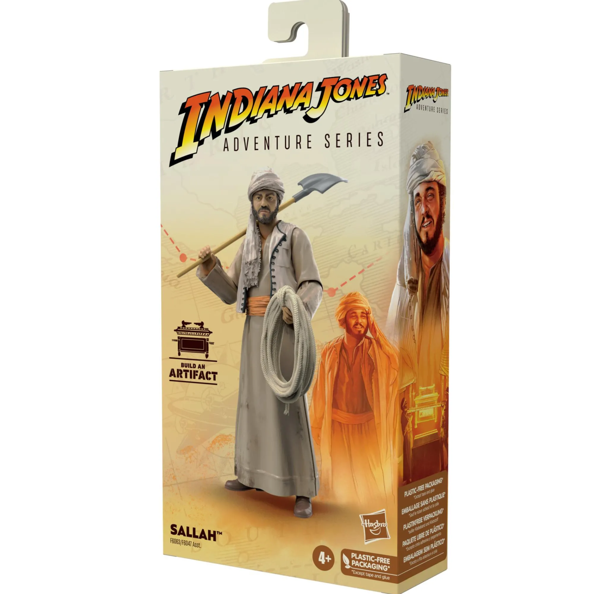 Hasbro Indiana Jones<Indiana Jones 6 Inch Action Figure Wave 1 - Sallah  (Dig Disguise)