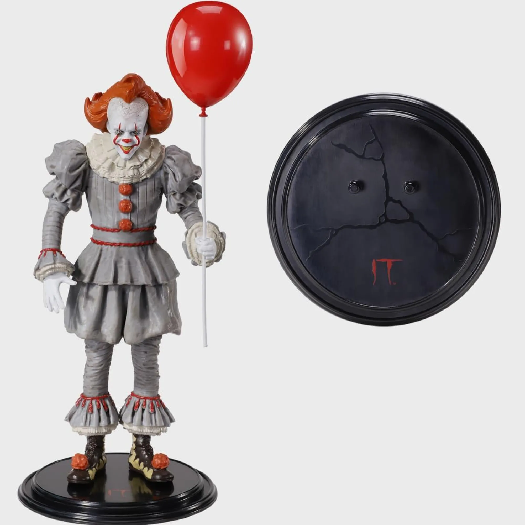 Noble Collection Bendyfigs | Horror<IT Bendyfigs Action Figure - Pennywise The Clown