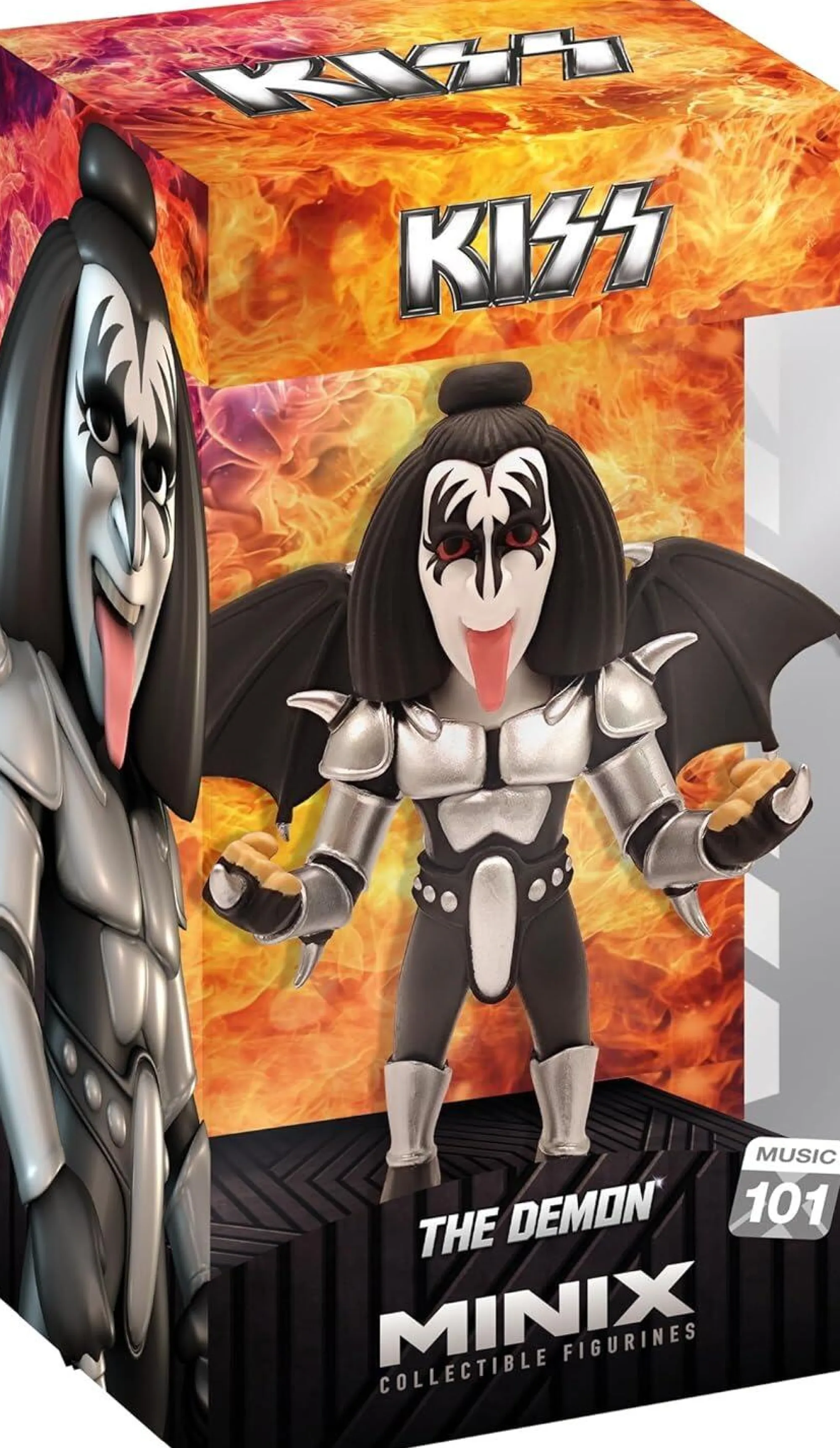 Minix Collectible Figurines Music | Minix Collectible Figurines<KISS Minix 5 Inch Collectible Figurine - The Demon