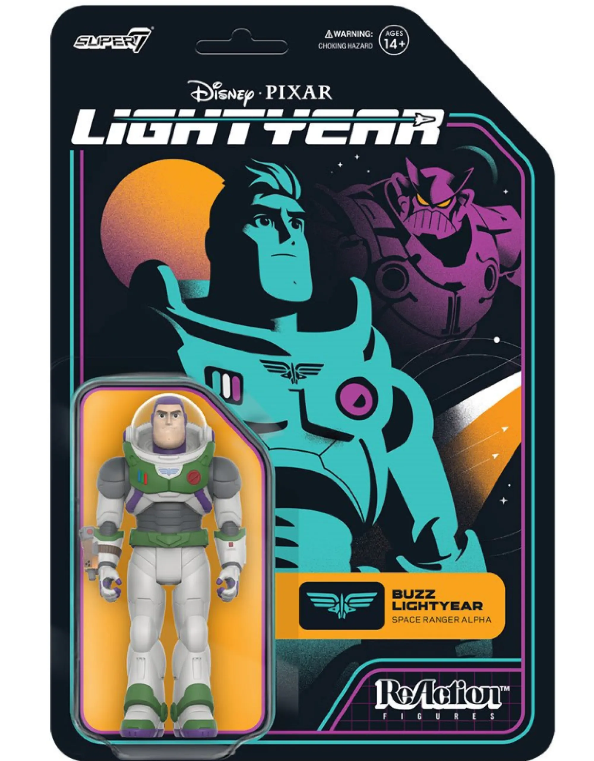 Super7 Reaction<Lightyear Disney Pixar REACTION Action FIGURE - Buzz Lightyear