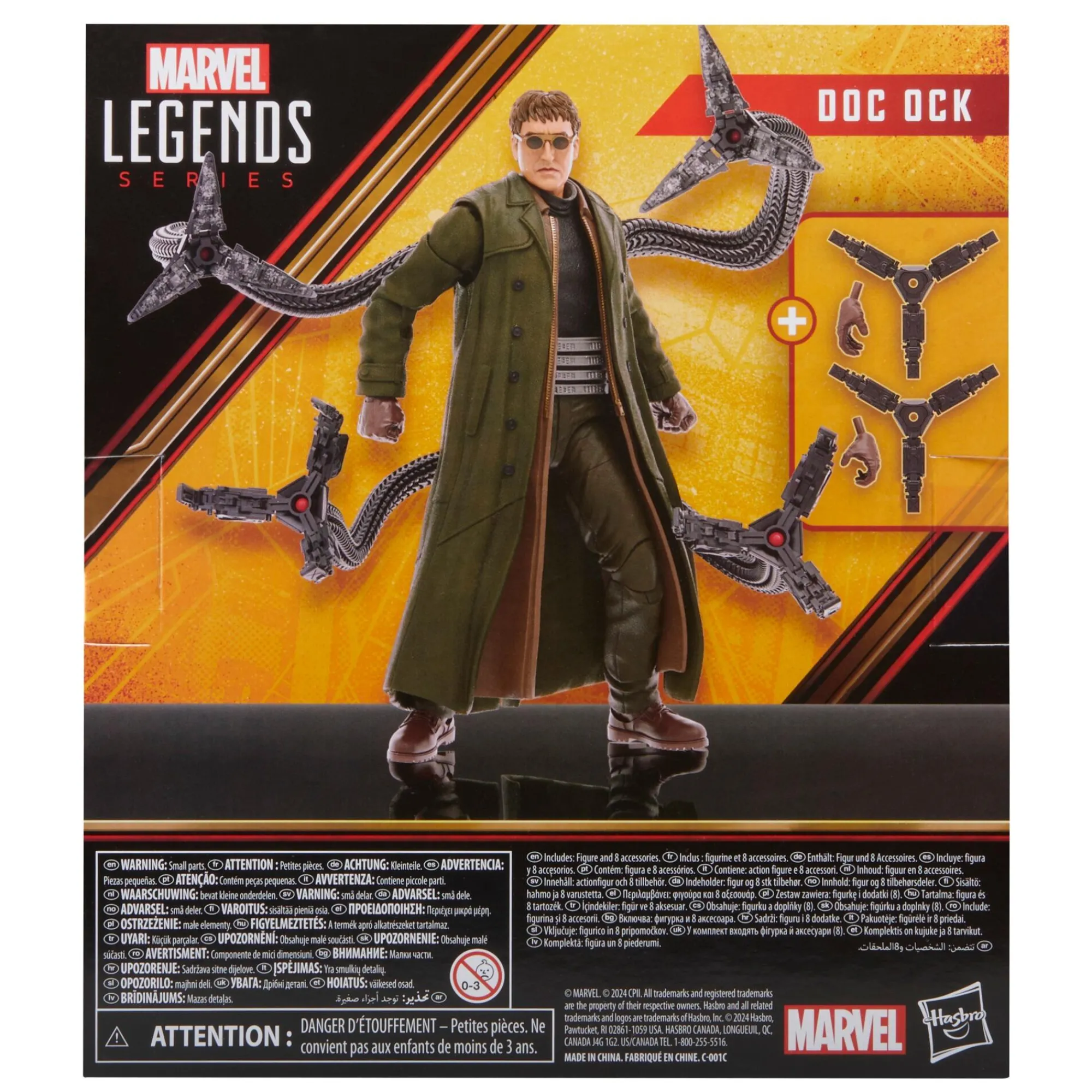 Hasbro Marvel Legends<Marvel Legends 6 Inch Deluxe Action Figure - Doc Ock (Spider-Man 2)