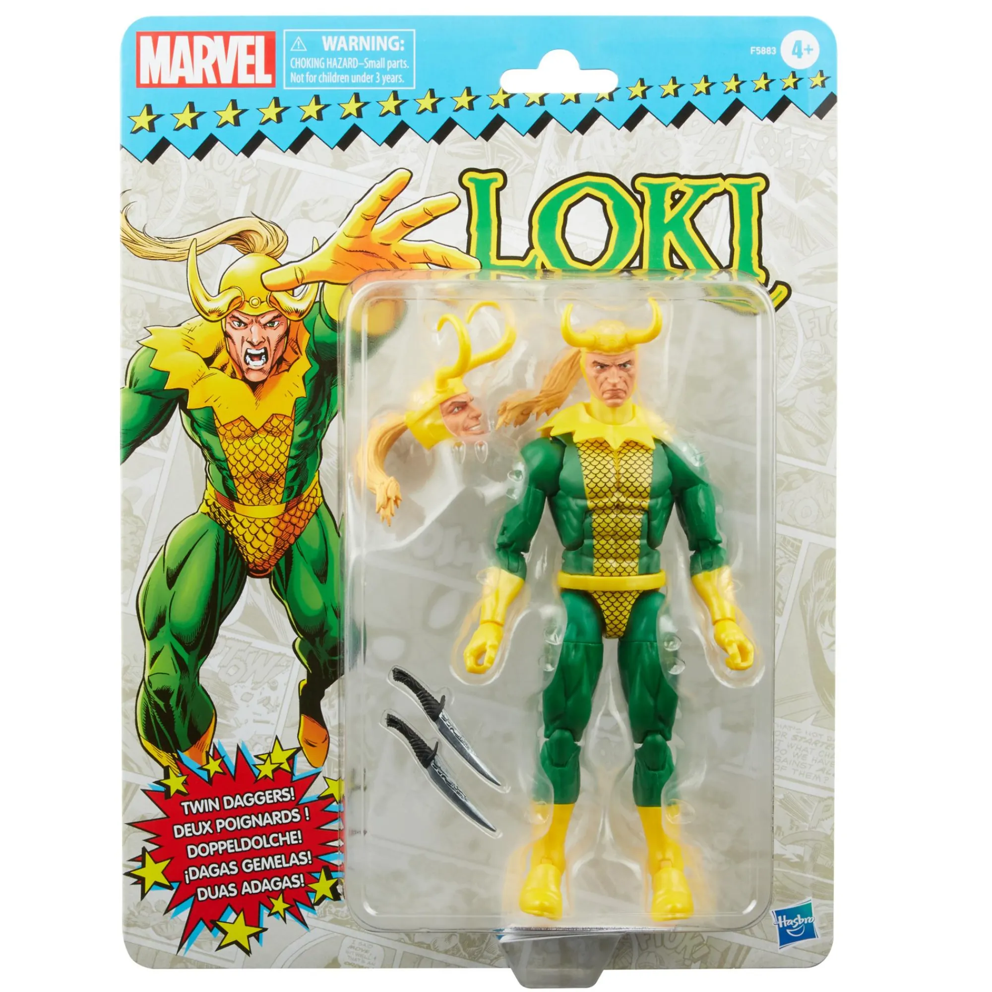 Hasbro Marvel Legends<Marvel Legends 6 Inch Retro Action Figure Exclusive - Loki