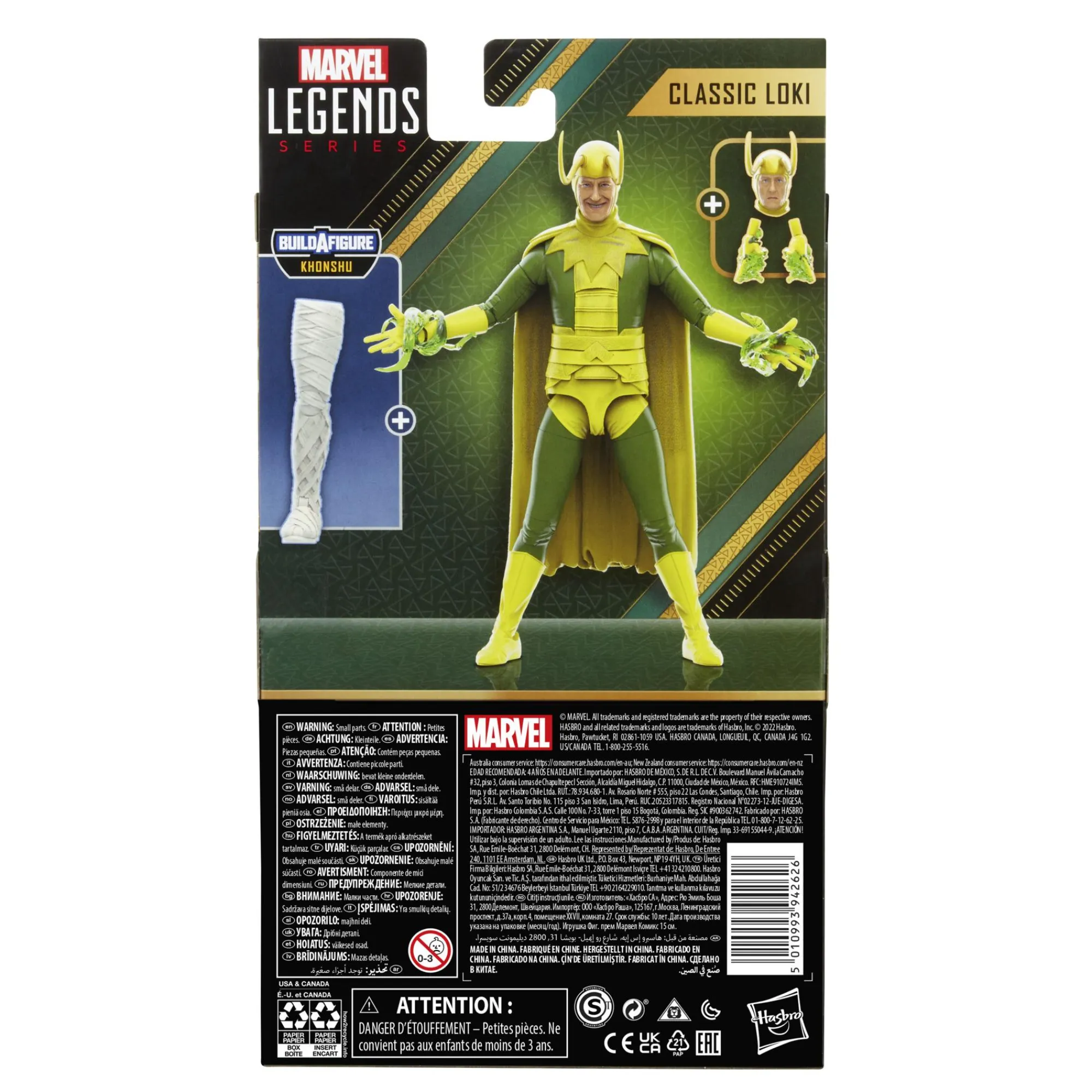 Hasbro Sale | Marvel Legends<Marvel Legends Action Figures Disney Plus Wave 4 - Classic Loki