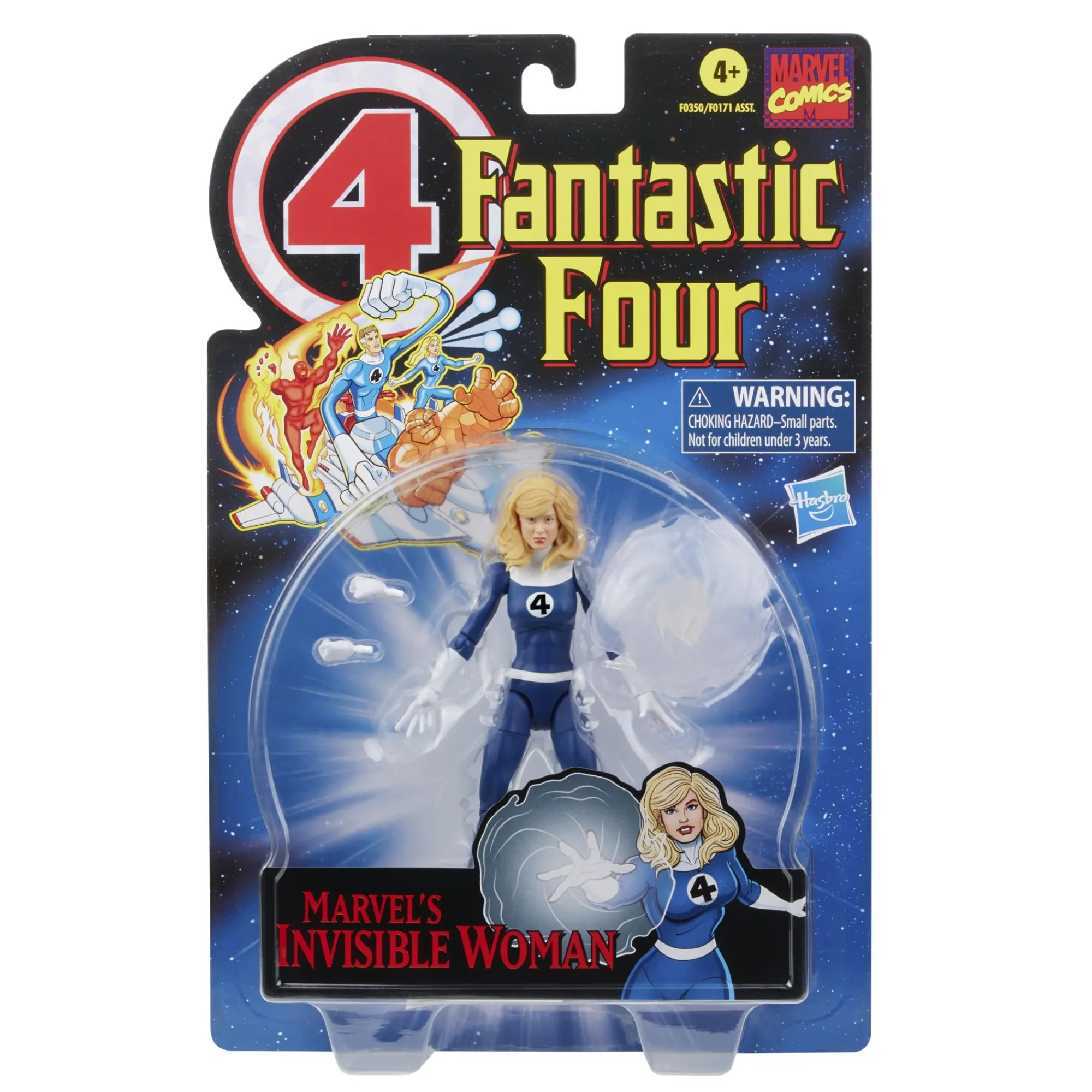 Hasbro Marvel Legends<Marvel Legends Fantastic Four Retro Action Figure - Invisible Woman