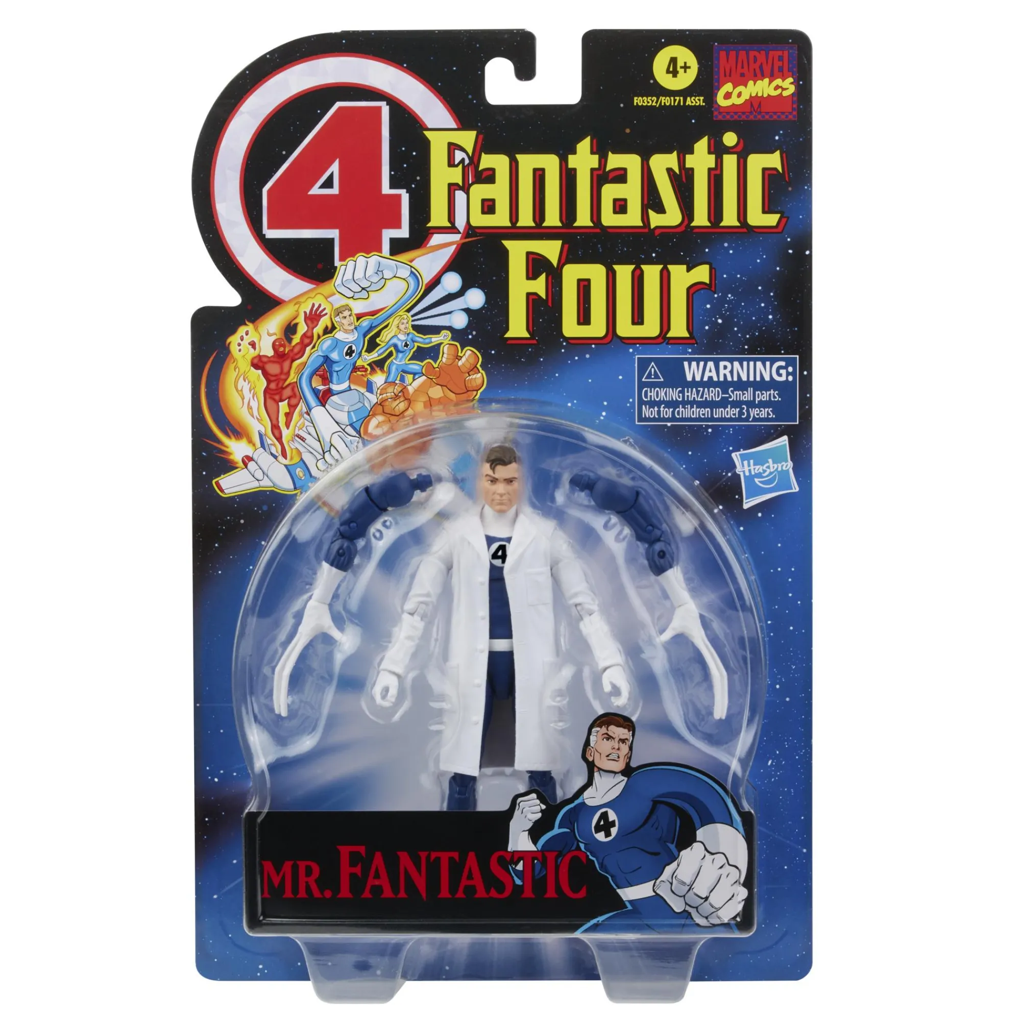 Hasbro Marvel Legends<Marvel Legends Fantastic Four Retro Action Figure - Mr Fantastic