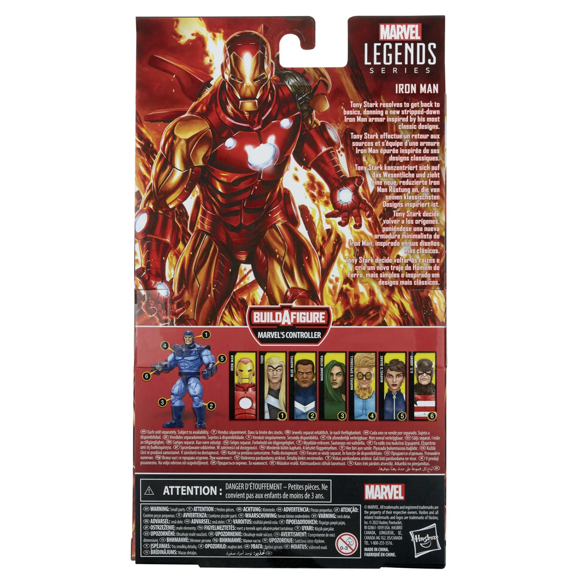 Hasbro Sale | Marvel Legends<Marvel Legends Iron Man Wave 2 Action Figure - Iron Man