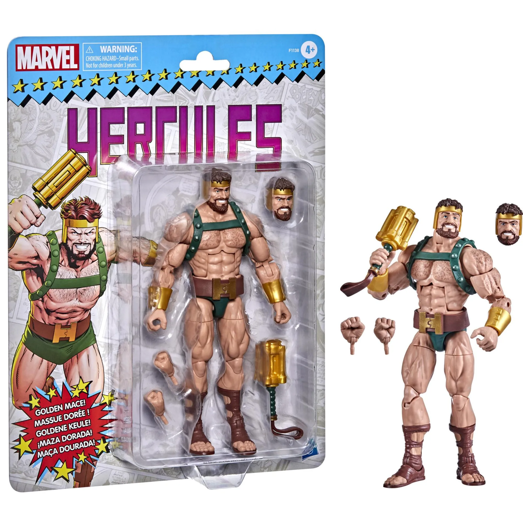 Hasbro Sale | Marvel Legends<MARVEL LEGENDS SERIES 6-INCH RETRO ACTION FIGURE EXCLUSIVE - HERCULES