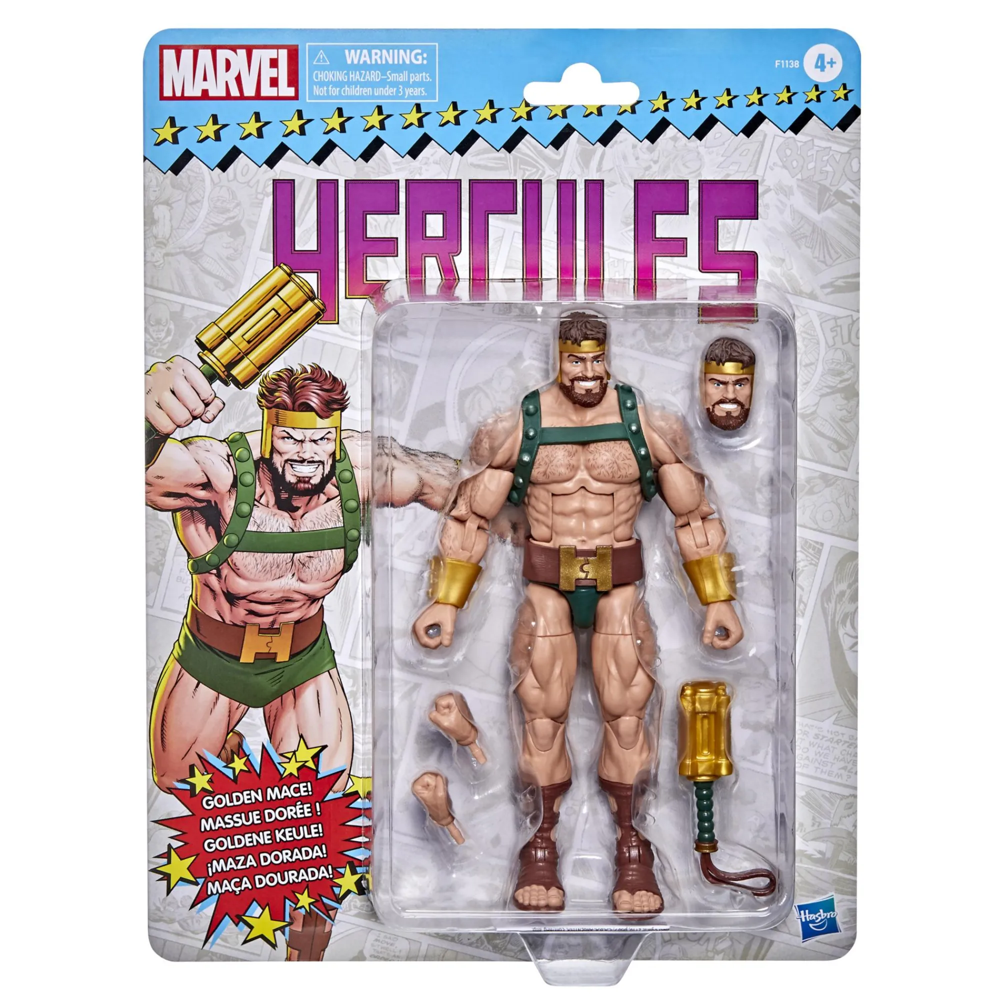 Hasbro Sale | Marvel Legends<MARVEL LEGENDS SERIES 6-INCH RETRO ACTION FIGURE EXCLUSIVE - HERCULES