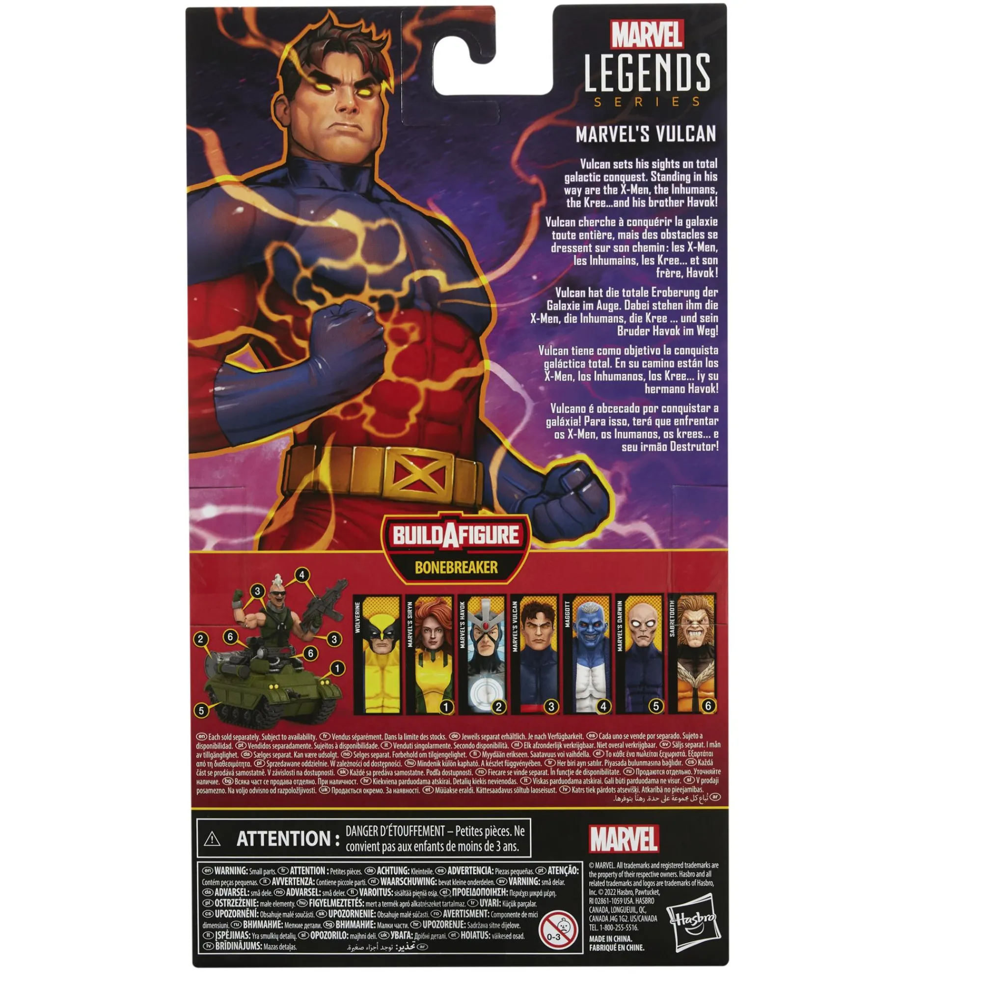 Hasbro Sale | Marvel Legends<Marvel Legends X-Men Action Figure Wave 5 - Marvel's Vulcan