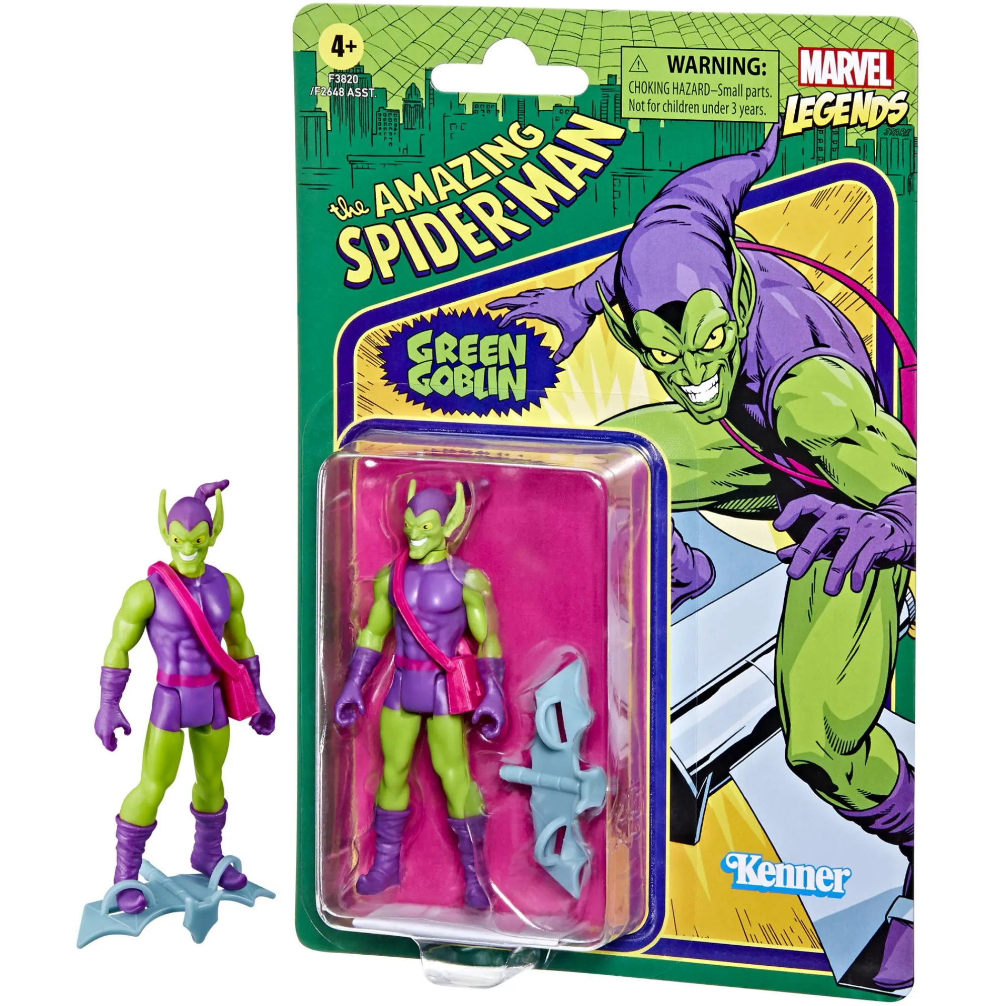 Hasbro Marvel Retro 3.75 Inch Figures<Marvel Universe Retro 3.75 Inch Action Figure Wave 6 - Green Goblin