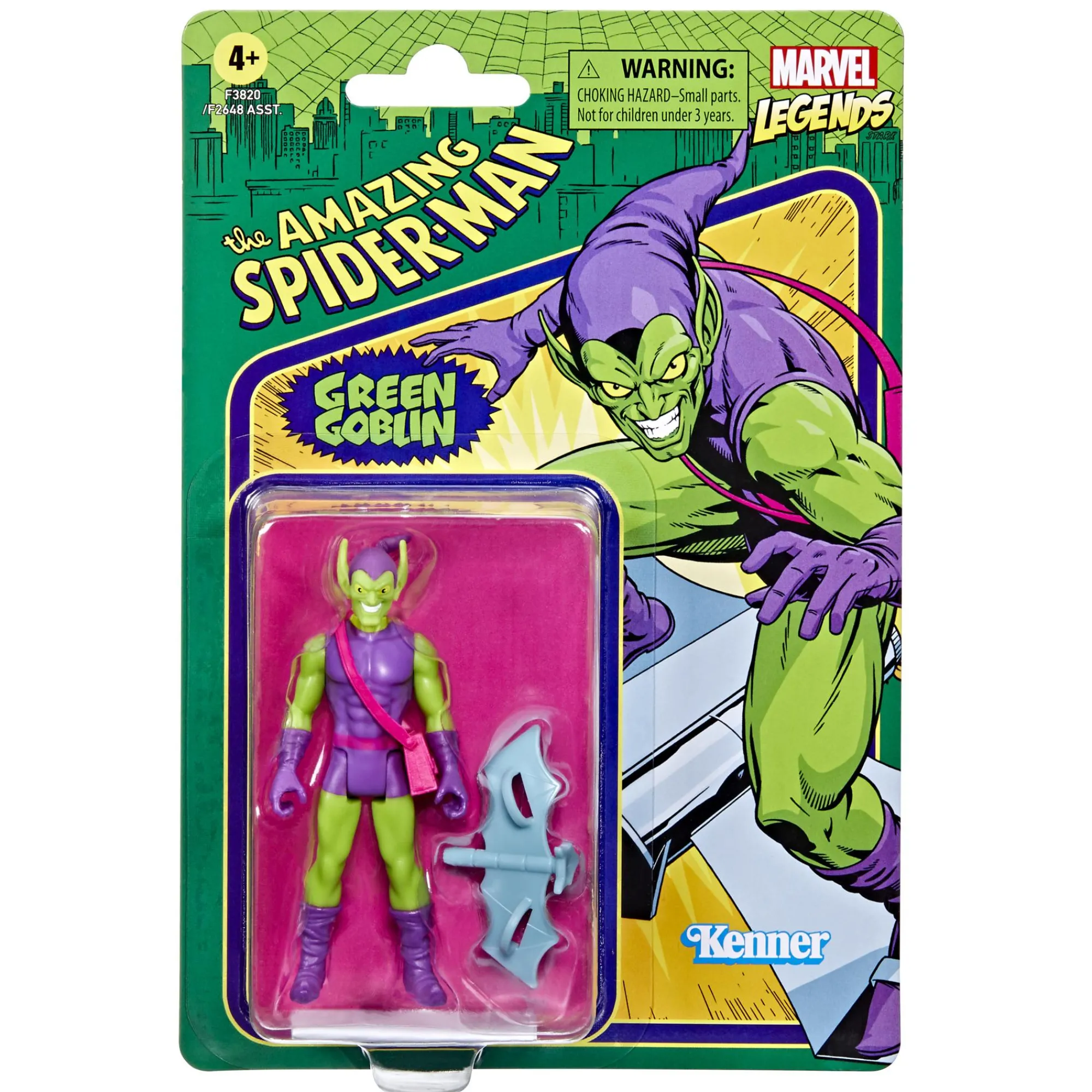 Hasbro Marvel Retro 3.75 Inch Figures<Marvel Universe Retro 3.75 Inch Action Figure Wave 6 - Green Goblin