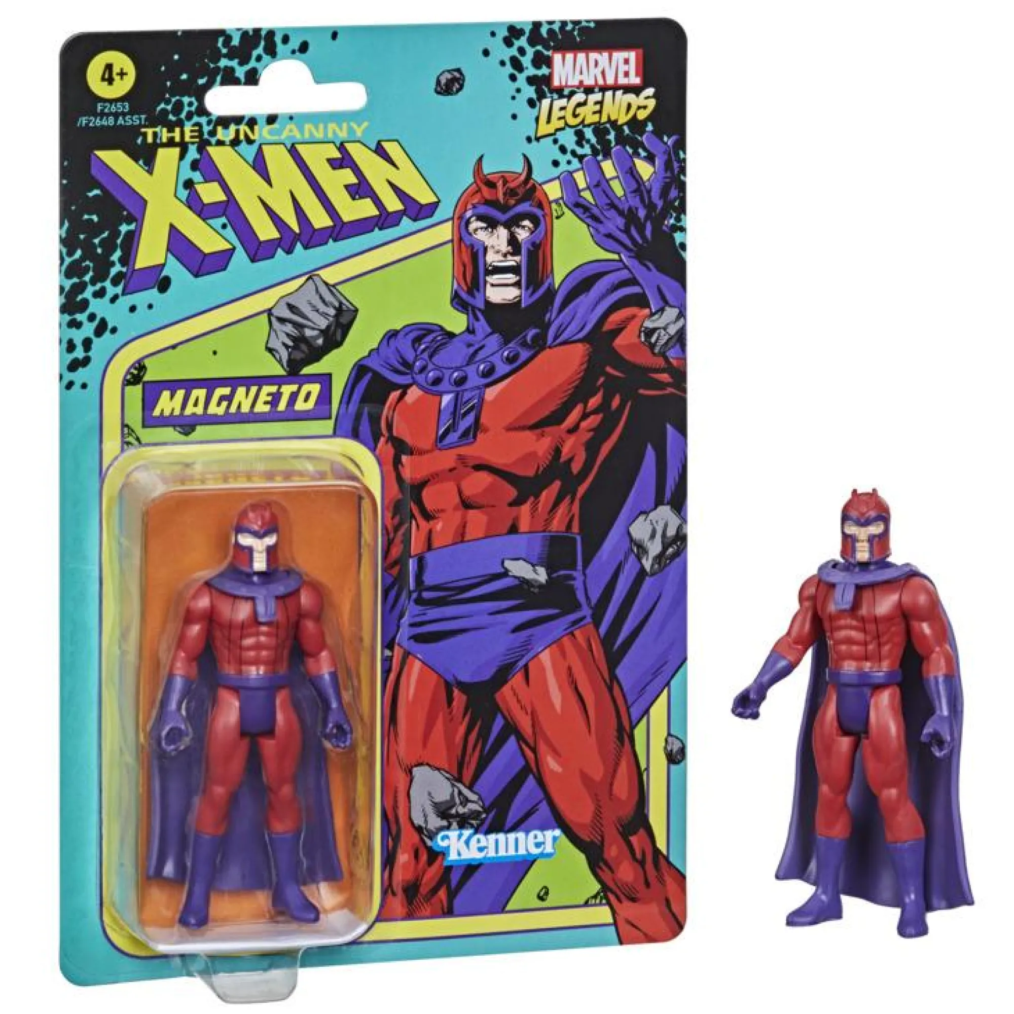 Hasbro Marvel Retro 3.75 Inch Figures<Marvel Universe Retro 3.75 Inch Action Figure Wave 1 - Magneto