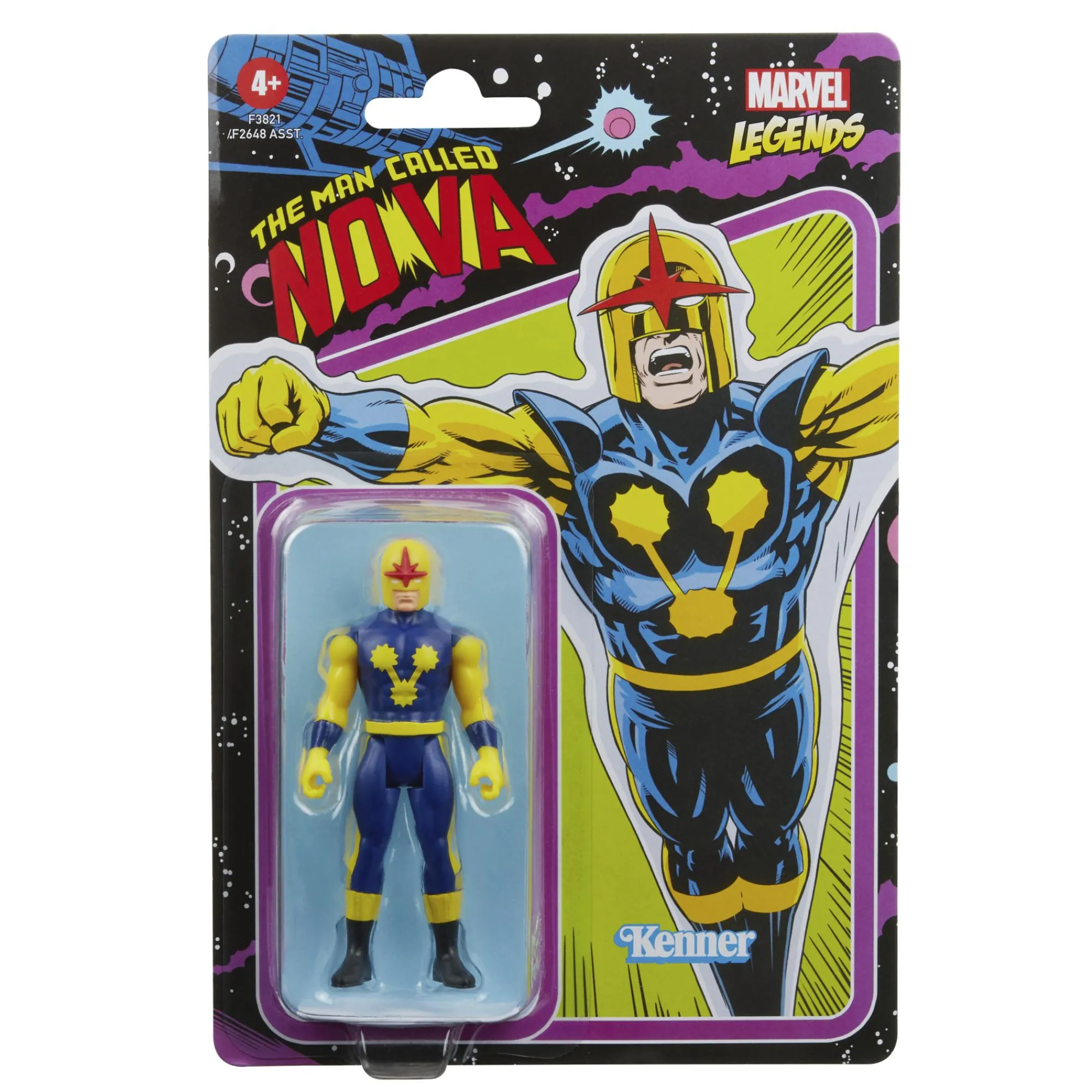 Hasbro Marvel Retro 3.75 Inch Figures<Marvel Universe Retro 3.75 Inch Action Figure Wave 7 - Nova