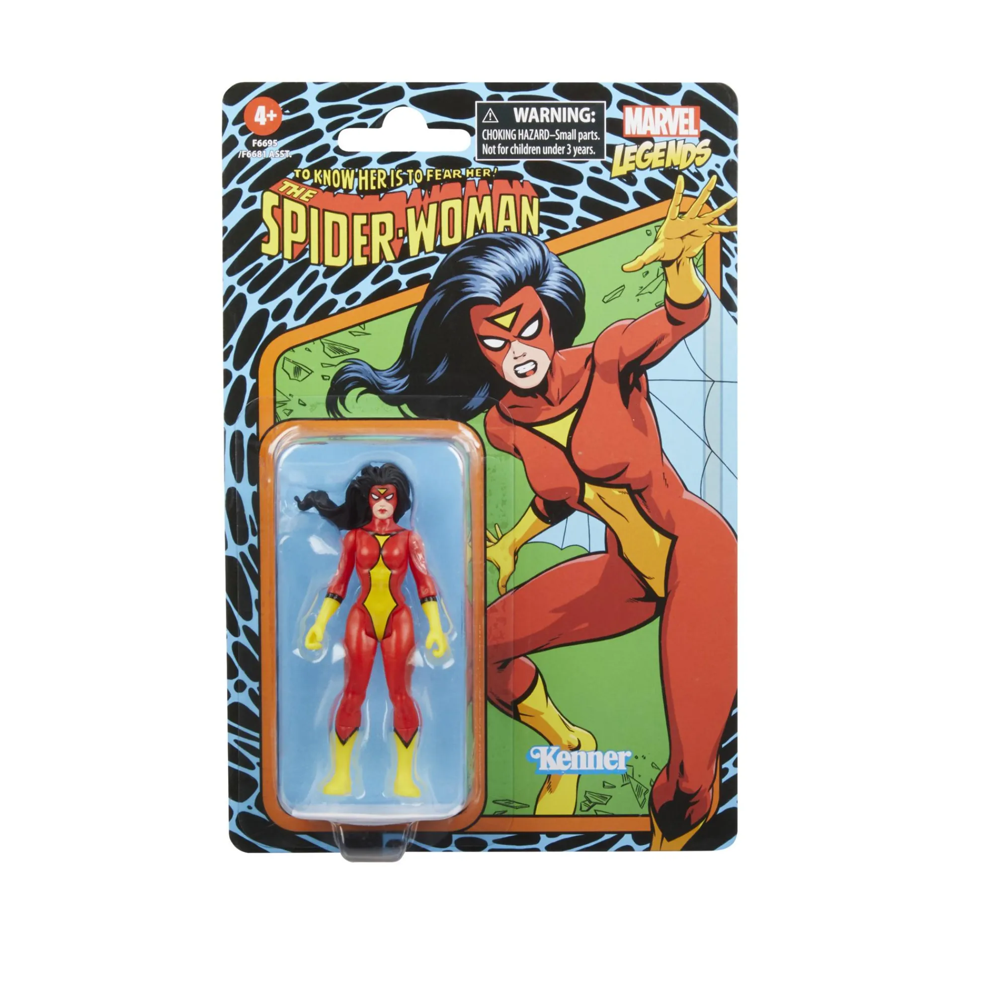 Hasbro Marvel Retro 3.75 Inch Figures<Marvel Universe Retro 3.75 Inch Action Figure Wave 8 - Spider-Woman