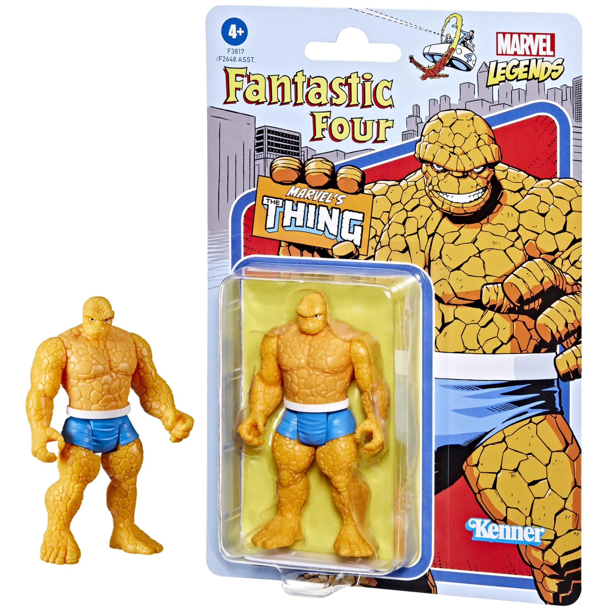 Hasbro Marvel Retro 3.75 Inch Figures<Marvel Universe Retro 3.75 Inch Action Figure Wave 6 - The Thing