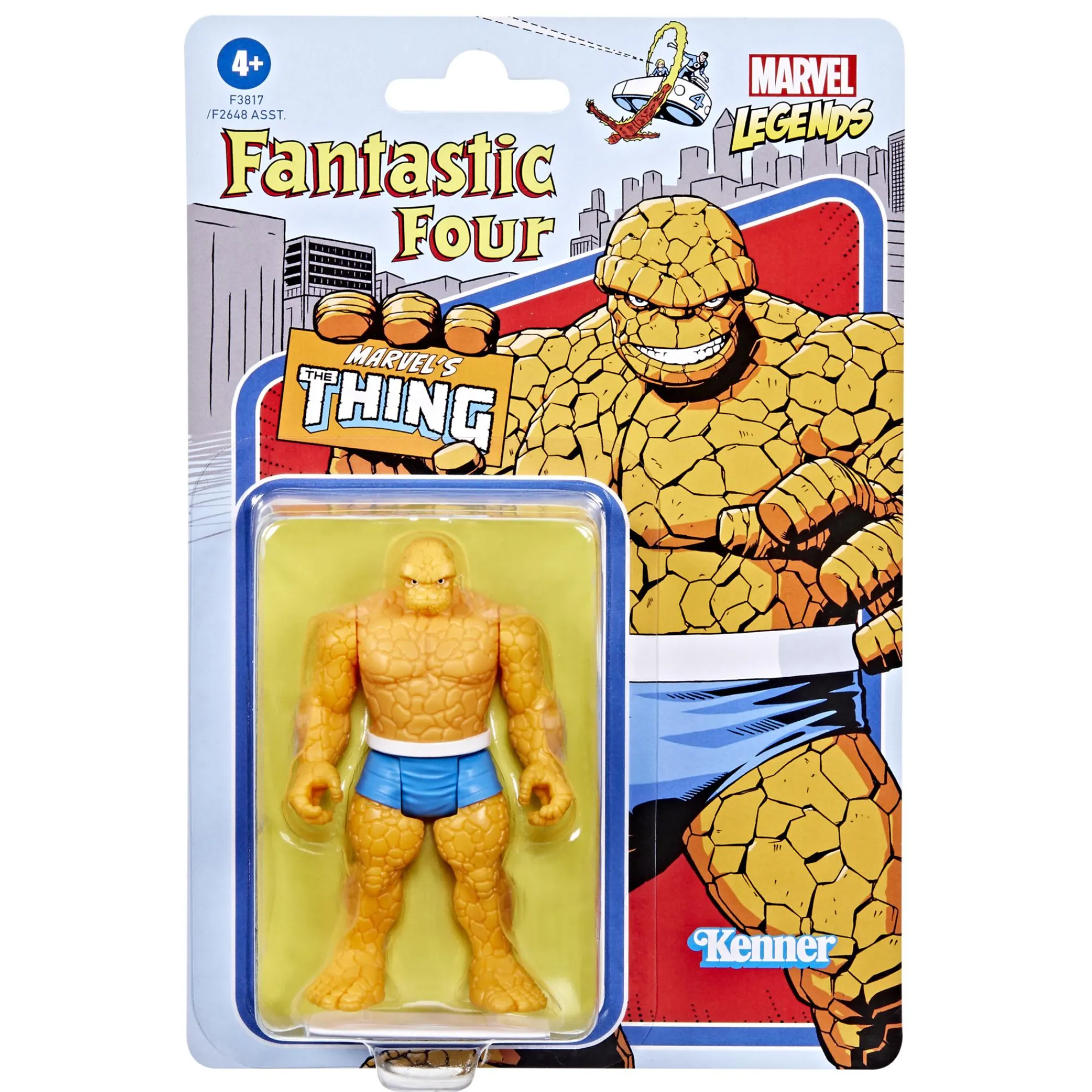 Hasbro Marvel Retro 3.75 Inch Figures<Marvel Universe Retro 3.75 Inch Action Figure Wave 6 - The Thing