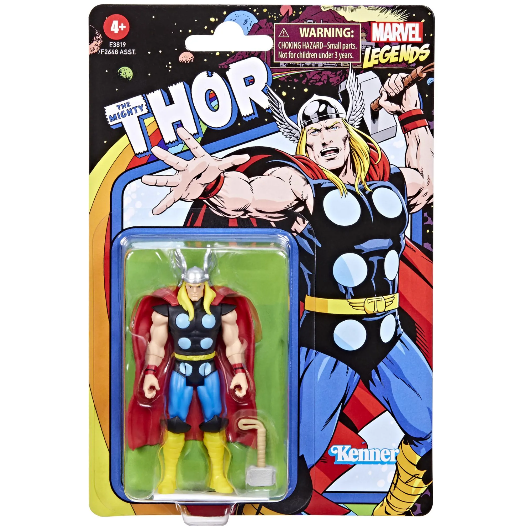 Hasbro Marvel Retro 3.75 Inch Figures<Marvel Universe Retro 3.75 Inch Action Figure Wave 6 - Thor