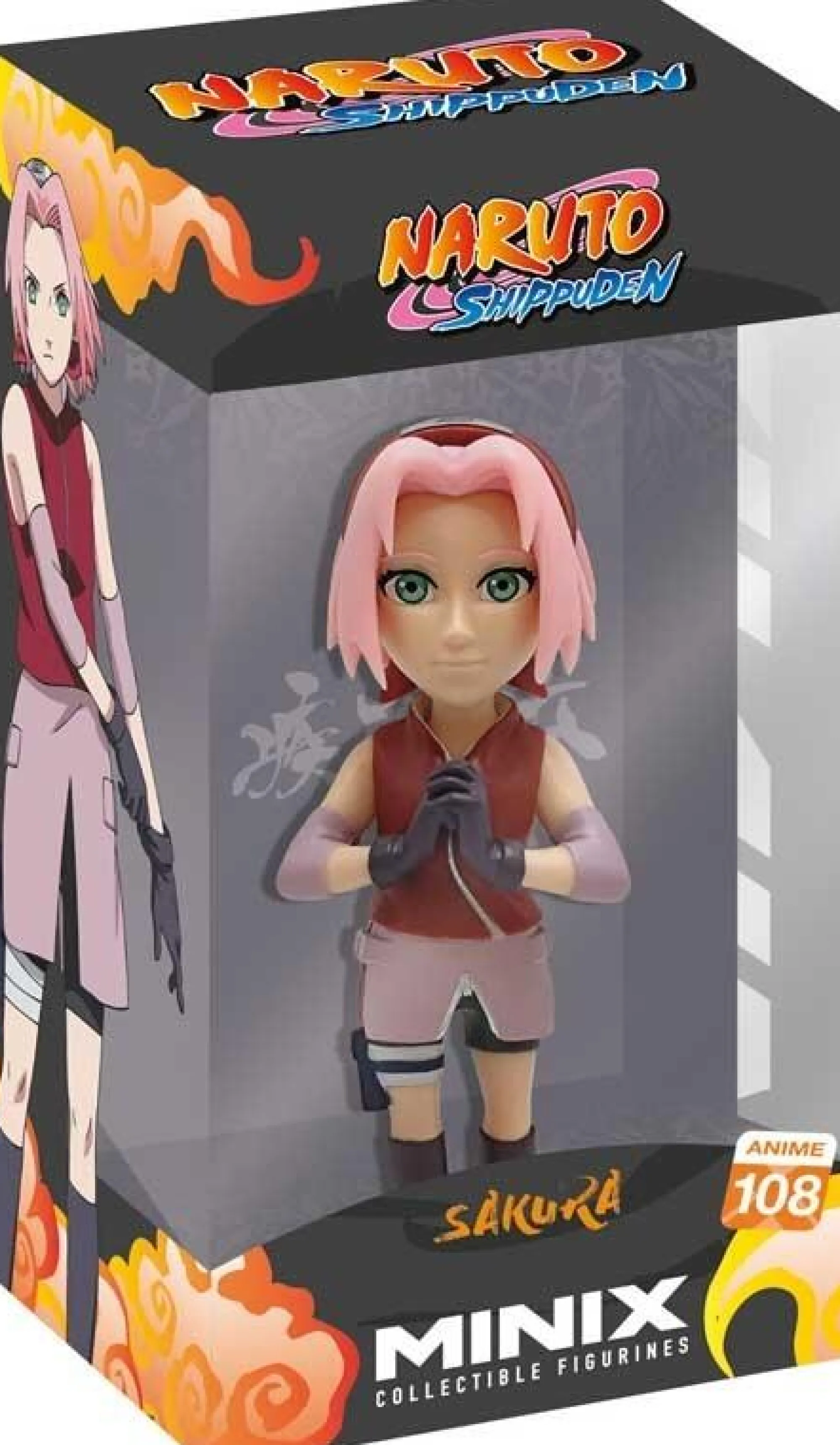 Minix Collectible Figurines Minix Collectible Figurines | Anime<Naruto Minix 5 Inch Collectible Figurine - Naruto Sakura