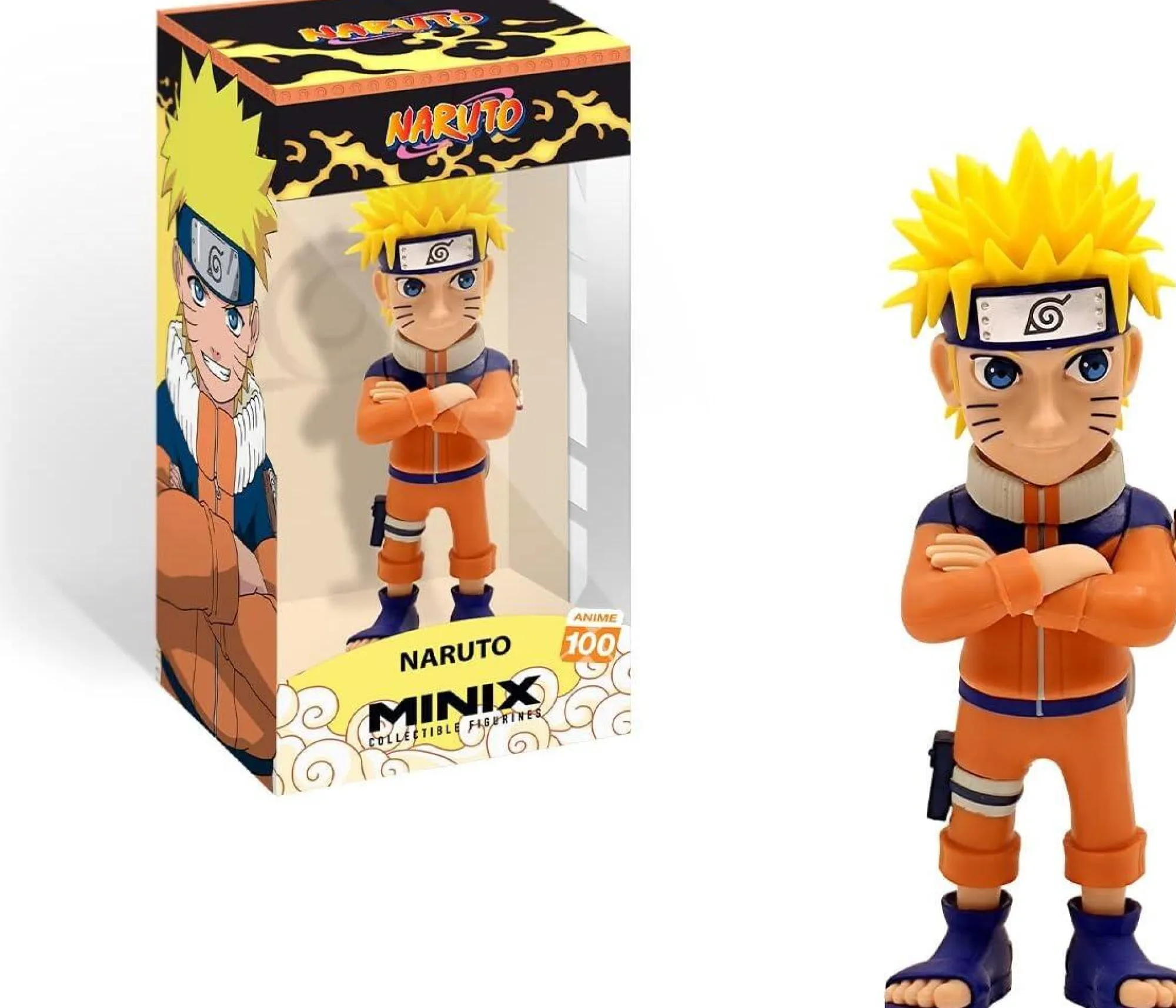 Minix Collectible Figurines Minix Collectible Figurines | Anime<Naruto Minix 5 Inch Collectible Figurine - Naruto Uzumaki