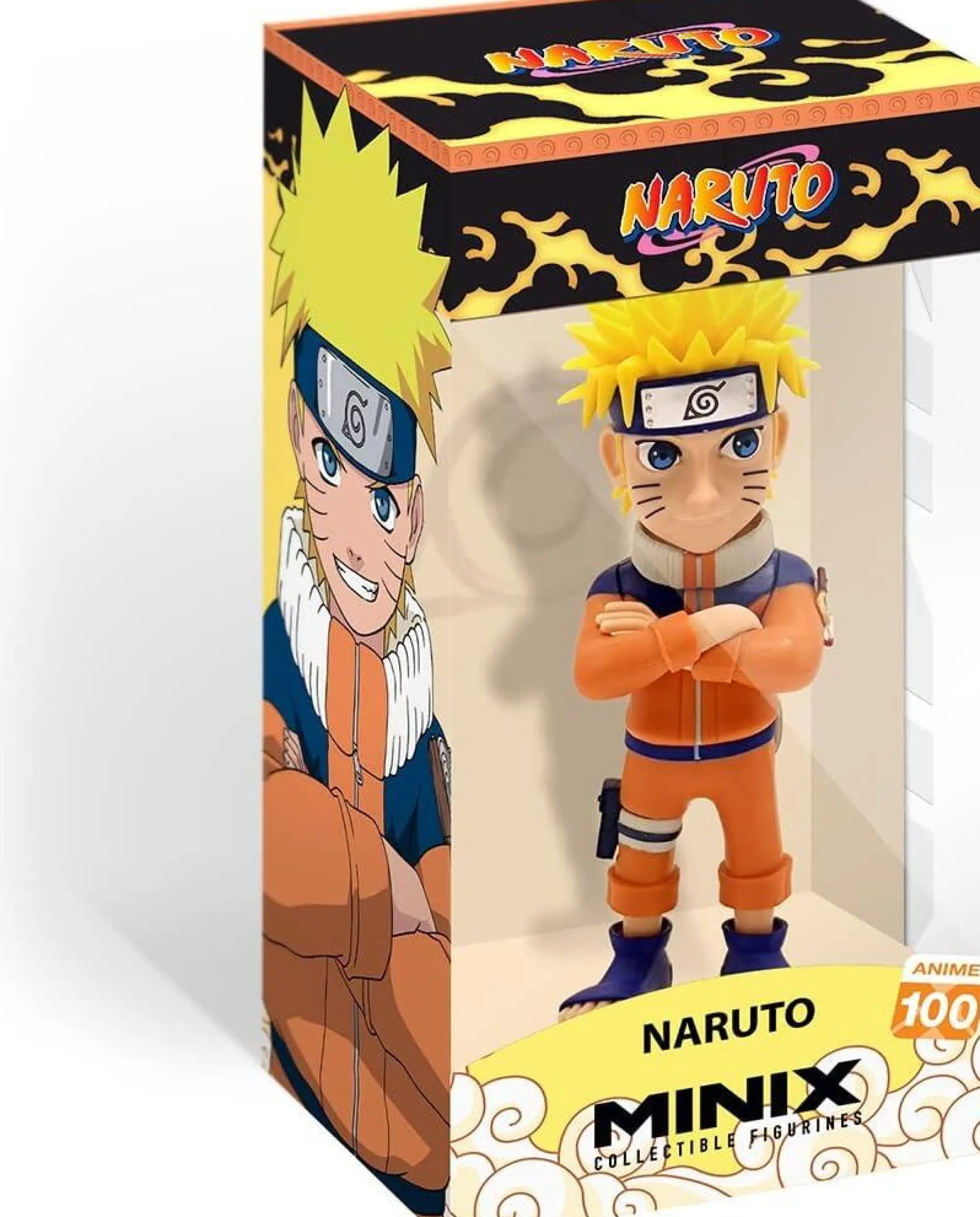 Minix Collectible Figurines Minix Collectible Figurines | Anime<Naruto Minix 5 Inch Collectible Figurine - Naruto Uzumaki