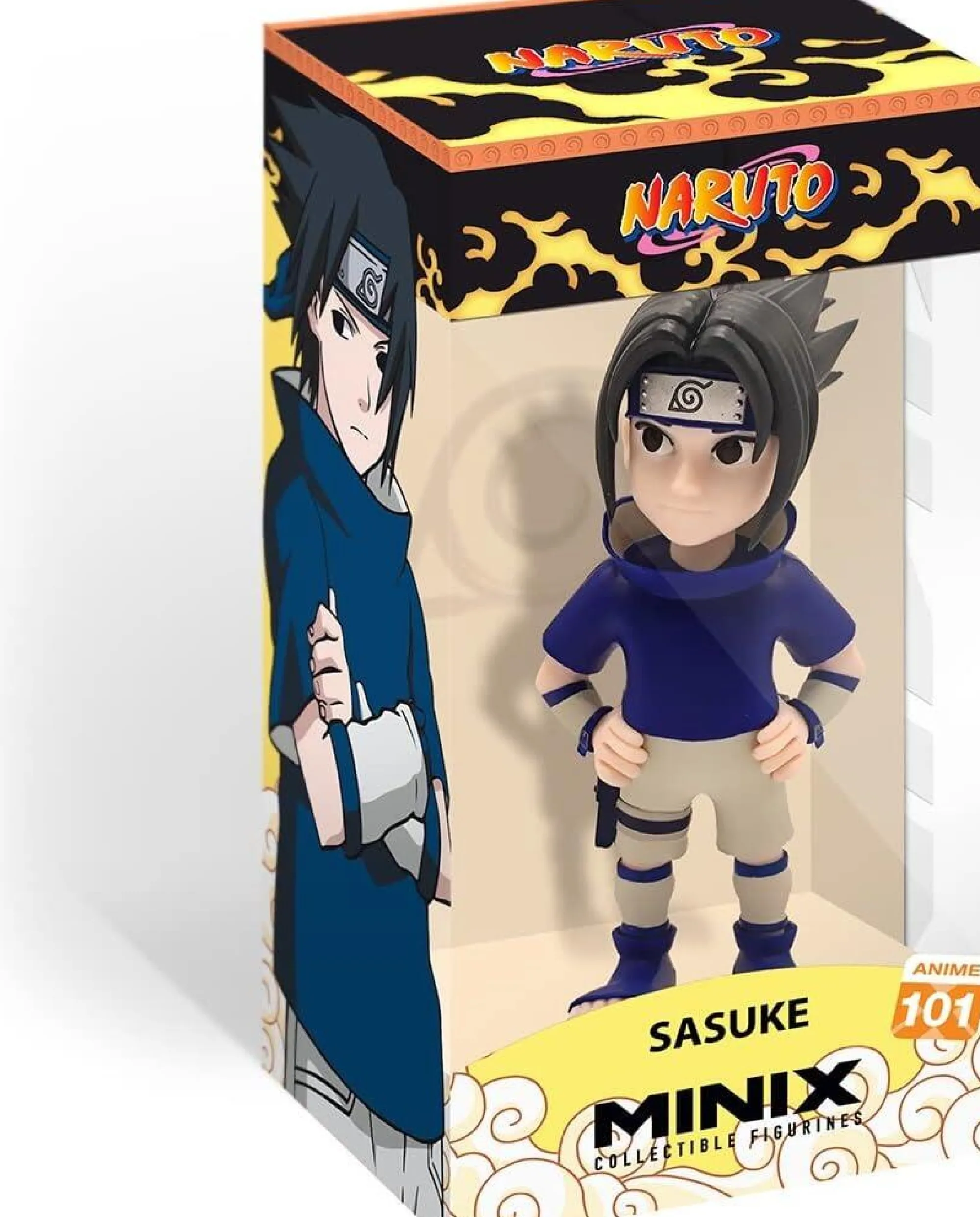 Minix Collectible Figurines Minix Collectible Figurines | Anime<Naruto Minix 5 Inch Collectible Figurine - Sasuke Uchiha