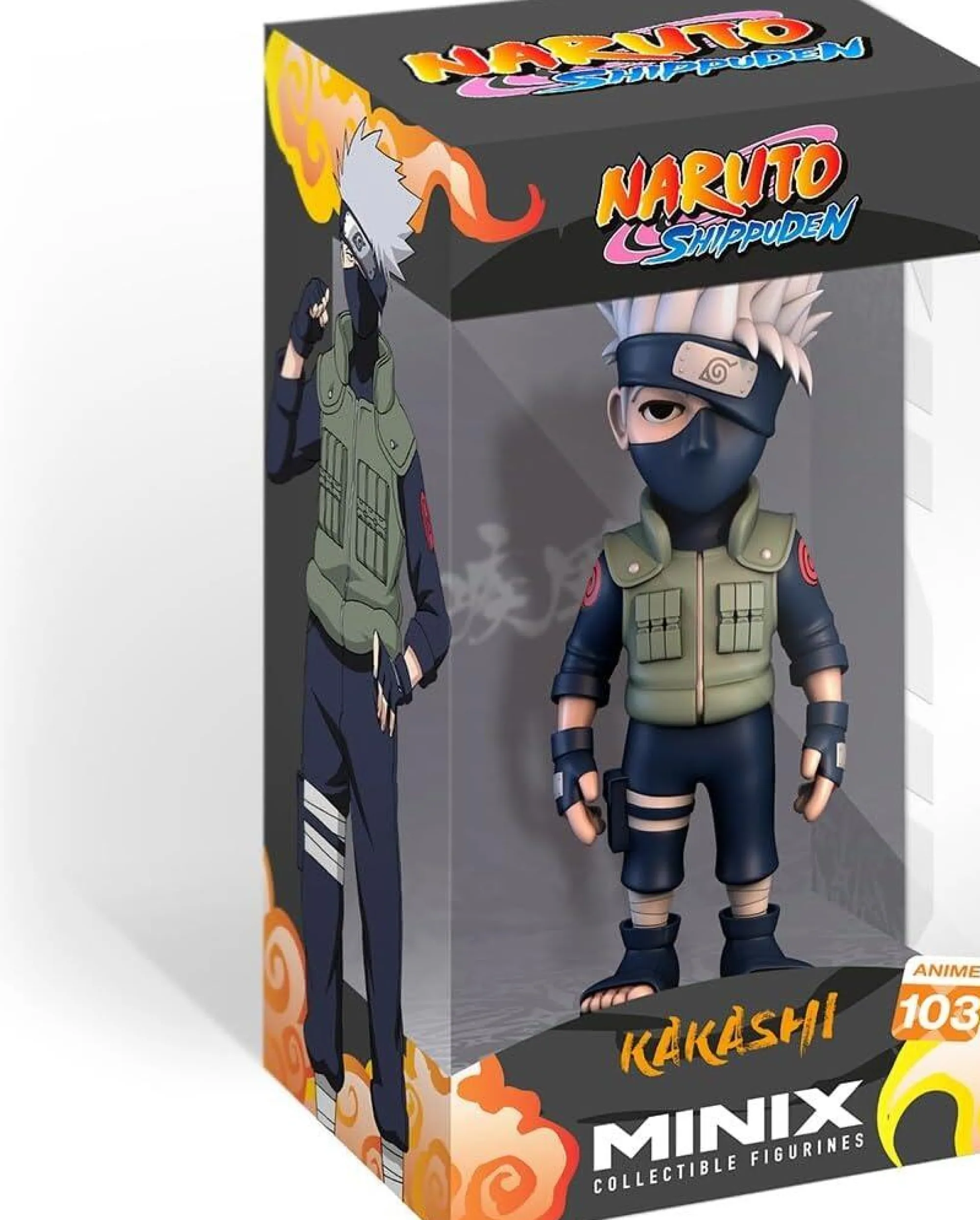 Minix Collectible Figurines Minix Collectible Figurines | Anime<Naruto Shippuden Minix 5 Inch Collectible Figurine - Kakashi