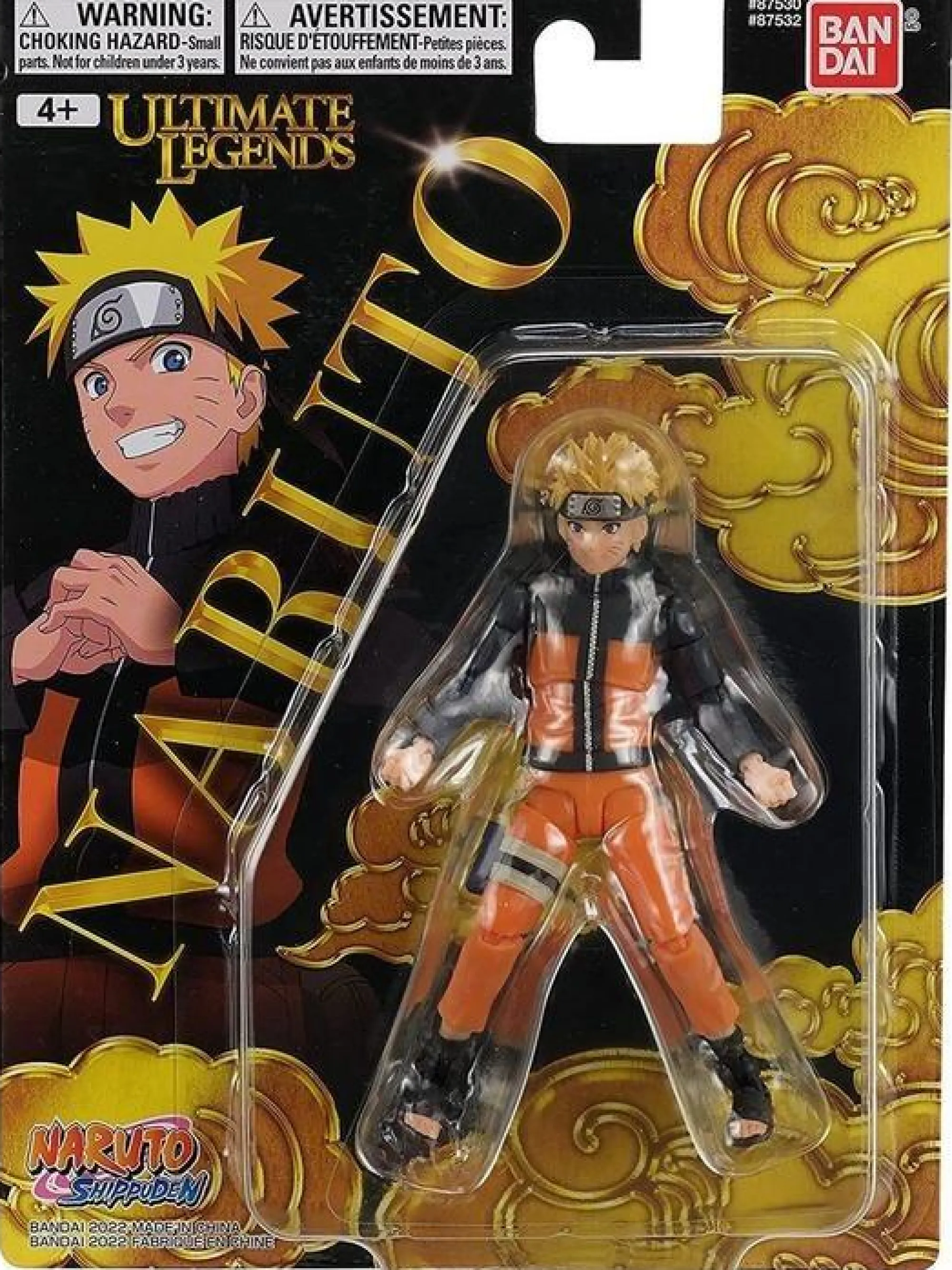 Mcfarlane Anime<Naruto Ultimate Legends Action Figure Wave 1 - Naruto Uzumaki (Adult)