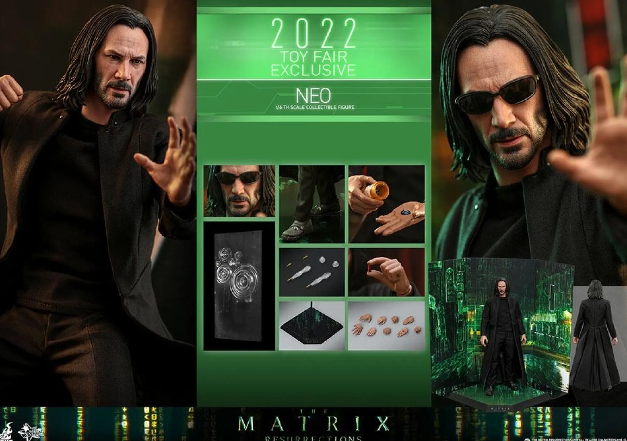 Hot Toys Miscellaneous<Neo (Toy Fair Exclusive) - The Matrix: Resurrections Collectibles 1/6 Scale Action Figure