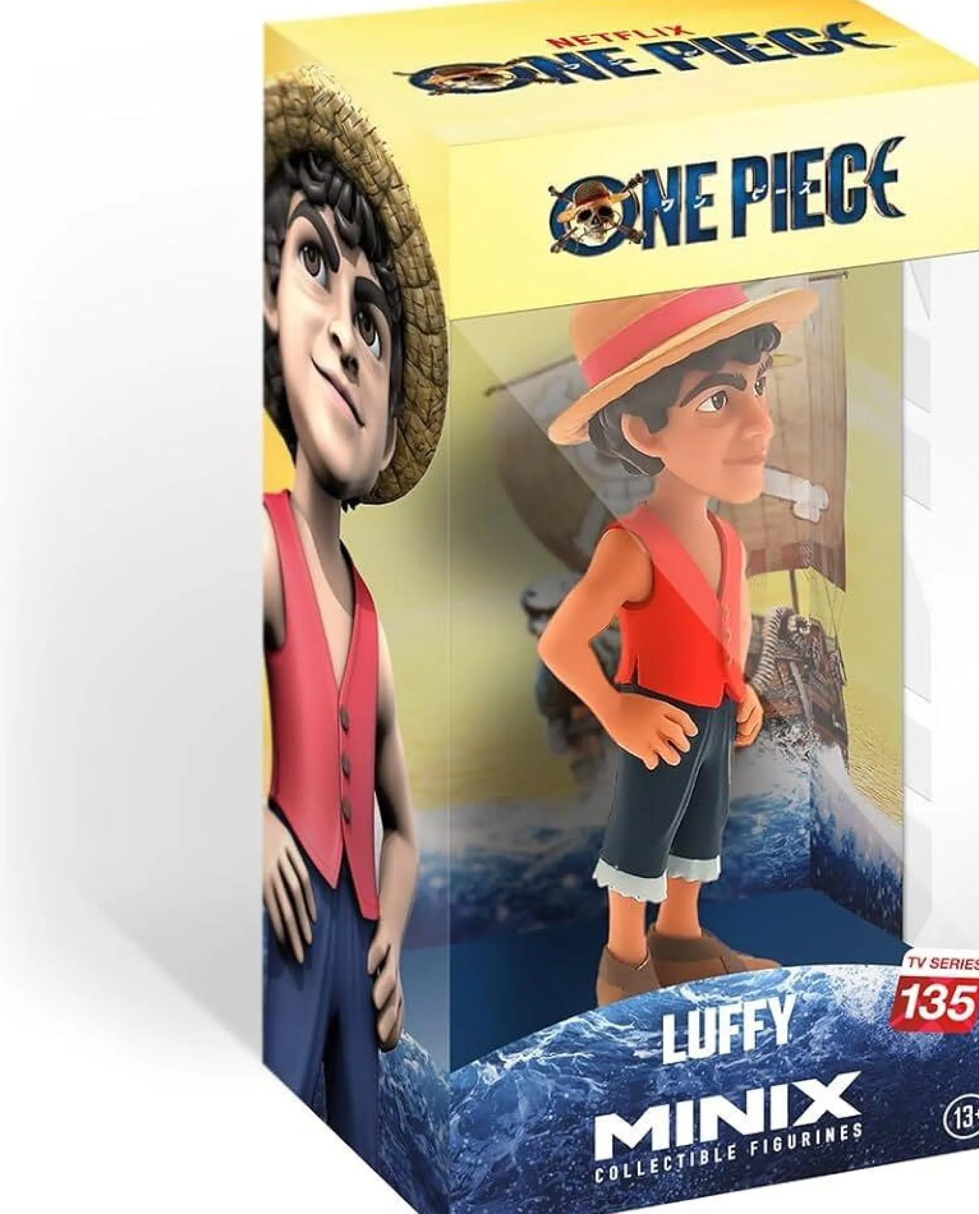 Minix Collectible Figurines Minix Collectible Figurines | Anime<One Piece Minix 5 Inch Collectible Figurine - Monkey D. Luffy