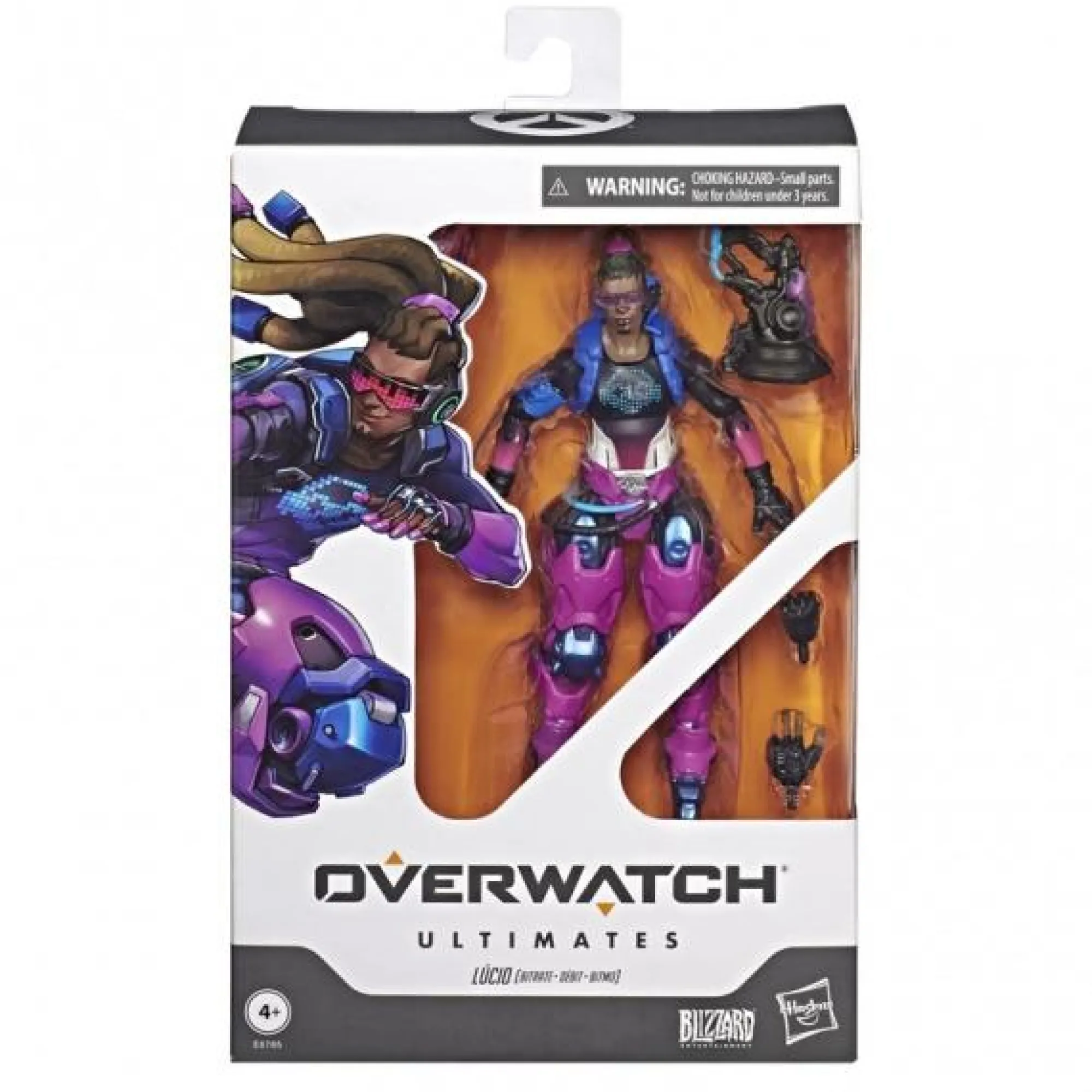 Hasbro Video Games<Overwatch Ultimates Exclusive Action Figure - Lucio (Bitrate) (Purple)