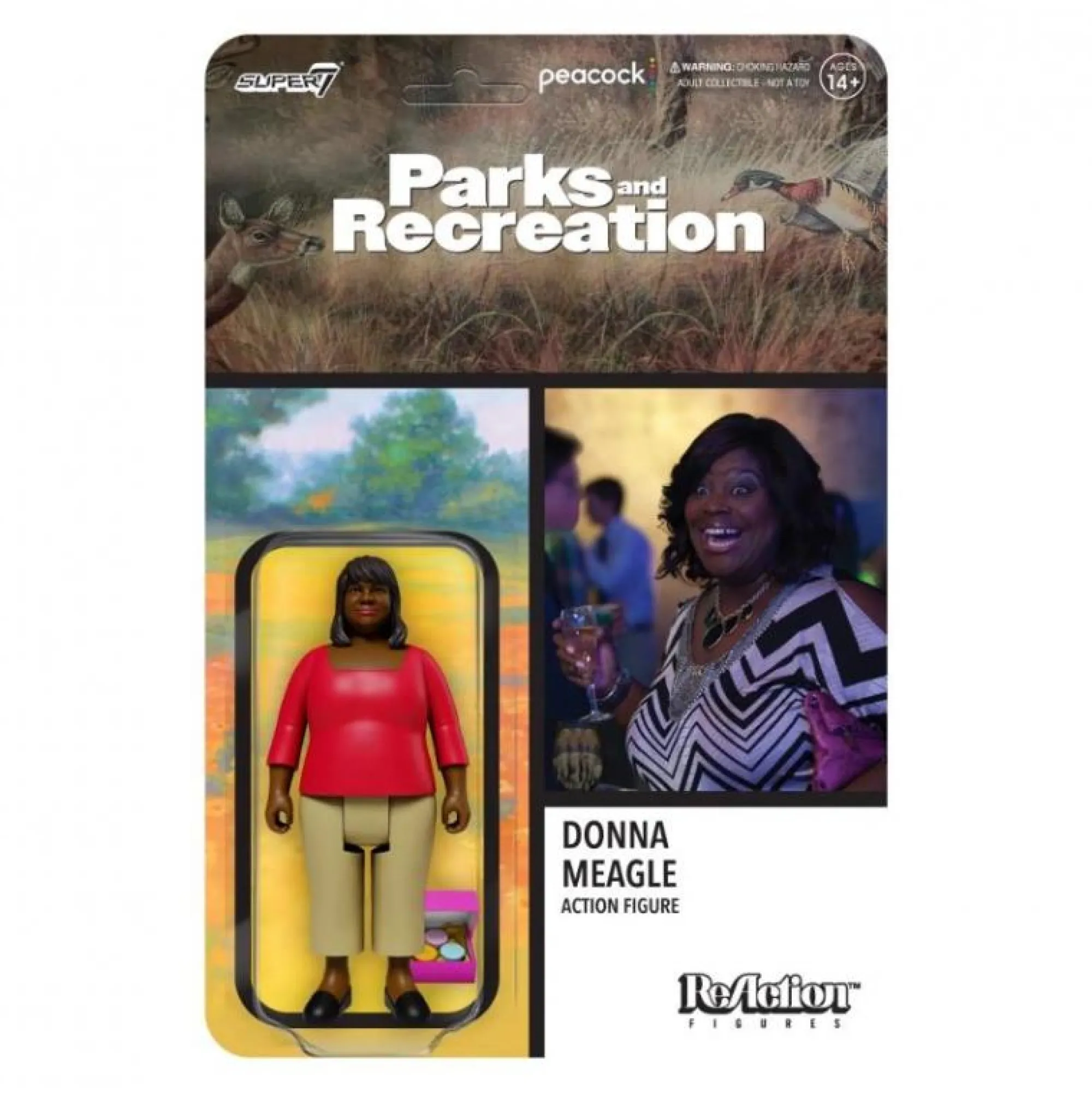 Super7 Reaction | Miscellaneous<Parks and Recreation ReAction Figure - Donna Meagle