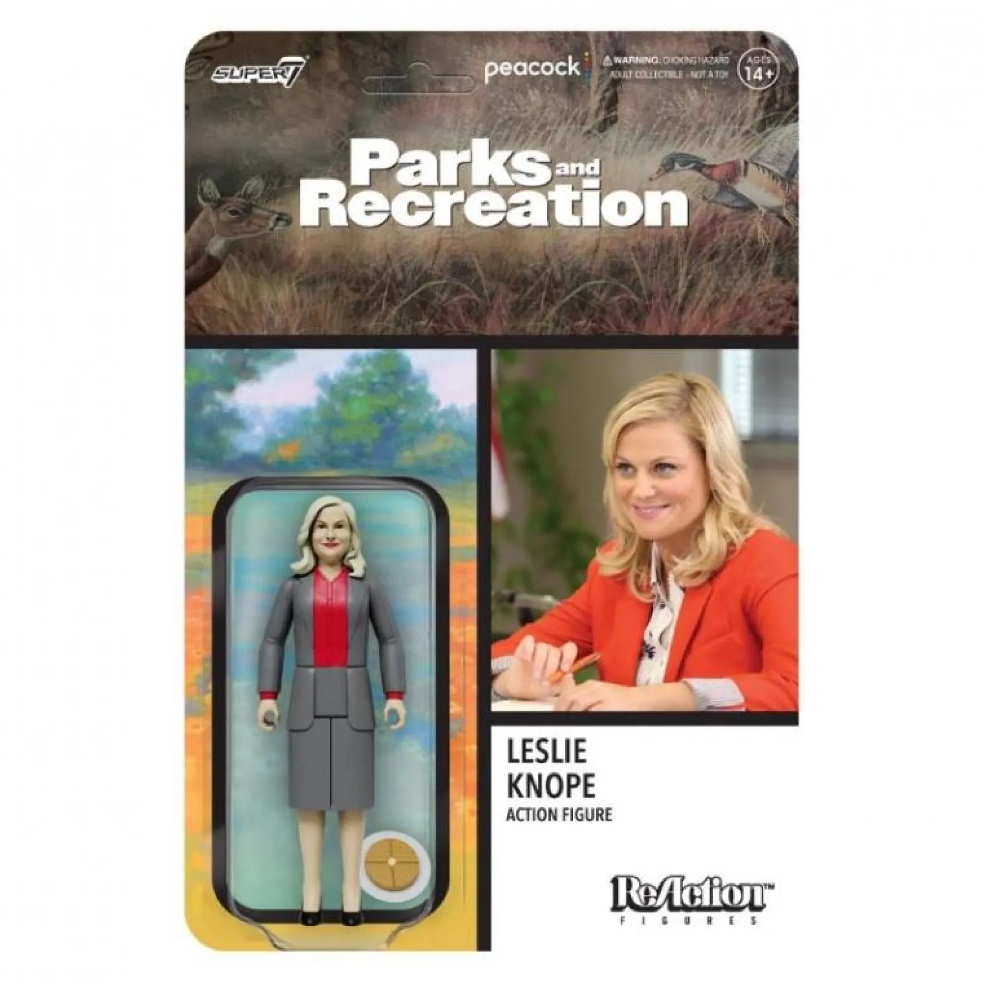 Super7 Reaction | Miscellaneous<Parks and Recreation ReAction Figure - Leslie Knope