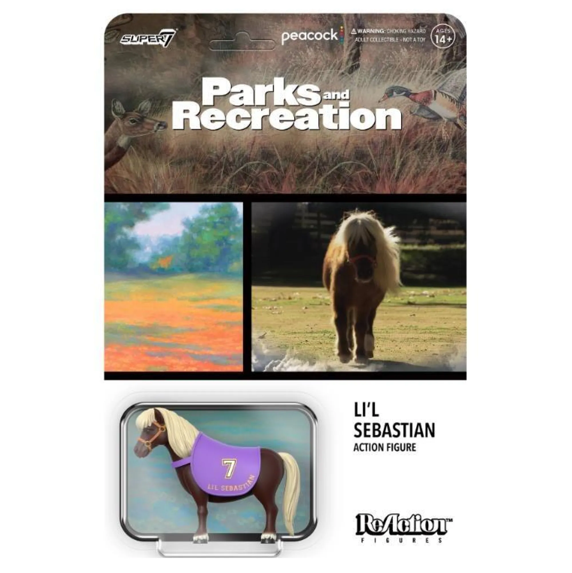 Super7 Reaction | Miscellaneous<Parks and Recreation Wave 2 ReAction Figure - Lil Sebastian