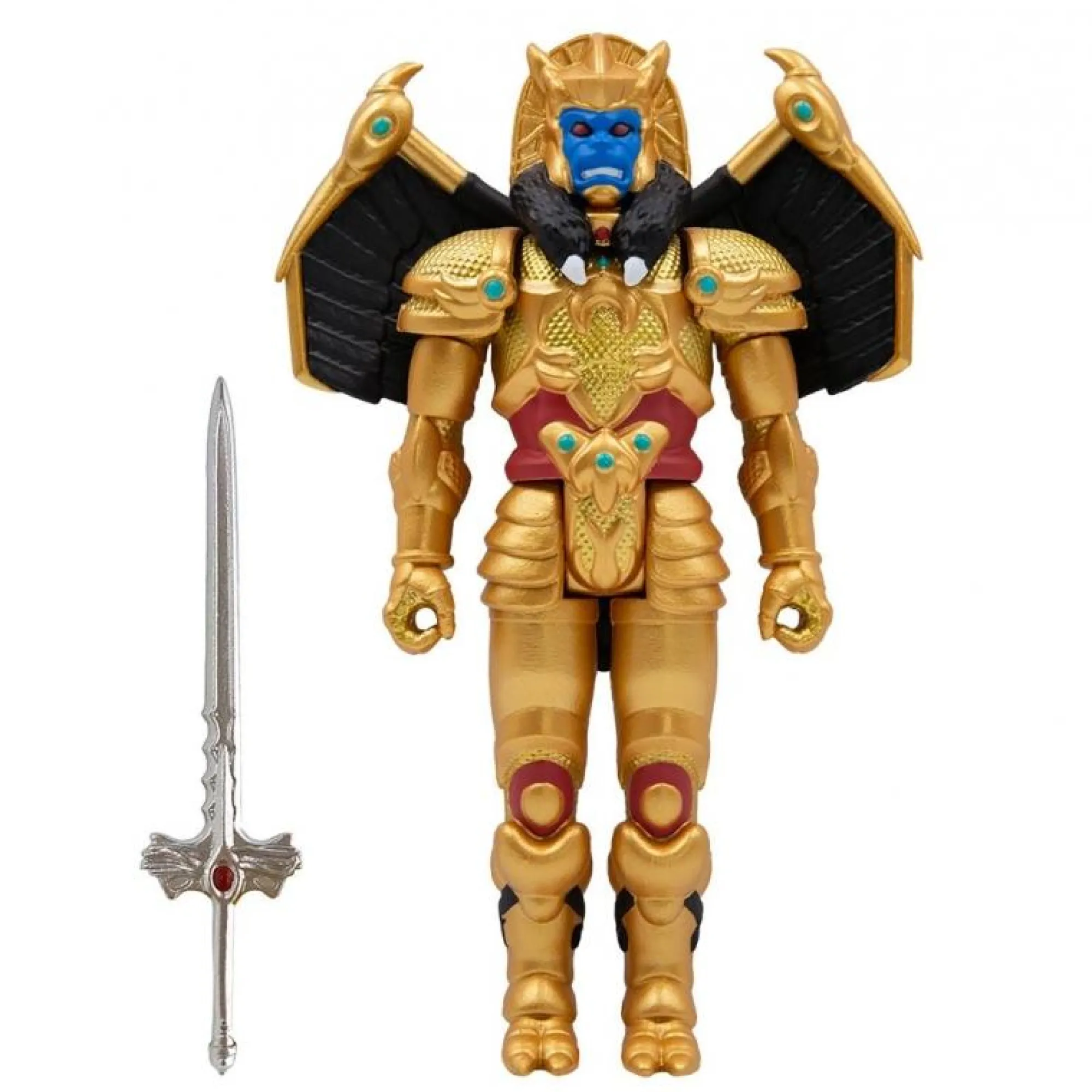 Super7 Reaction | Power Rangers<Power Rangers ReAction Action Figure Wave 2 - Goldar